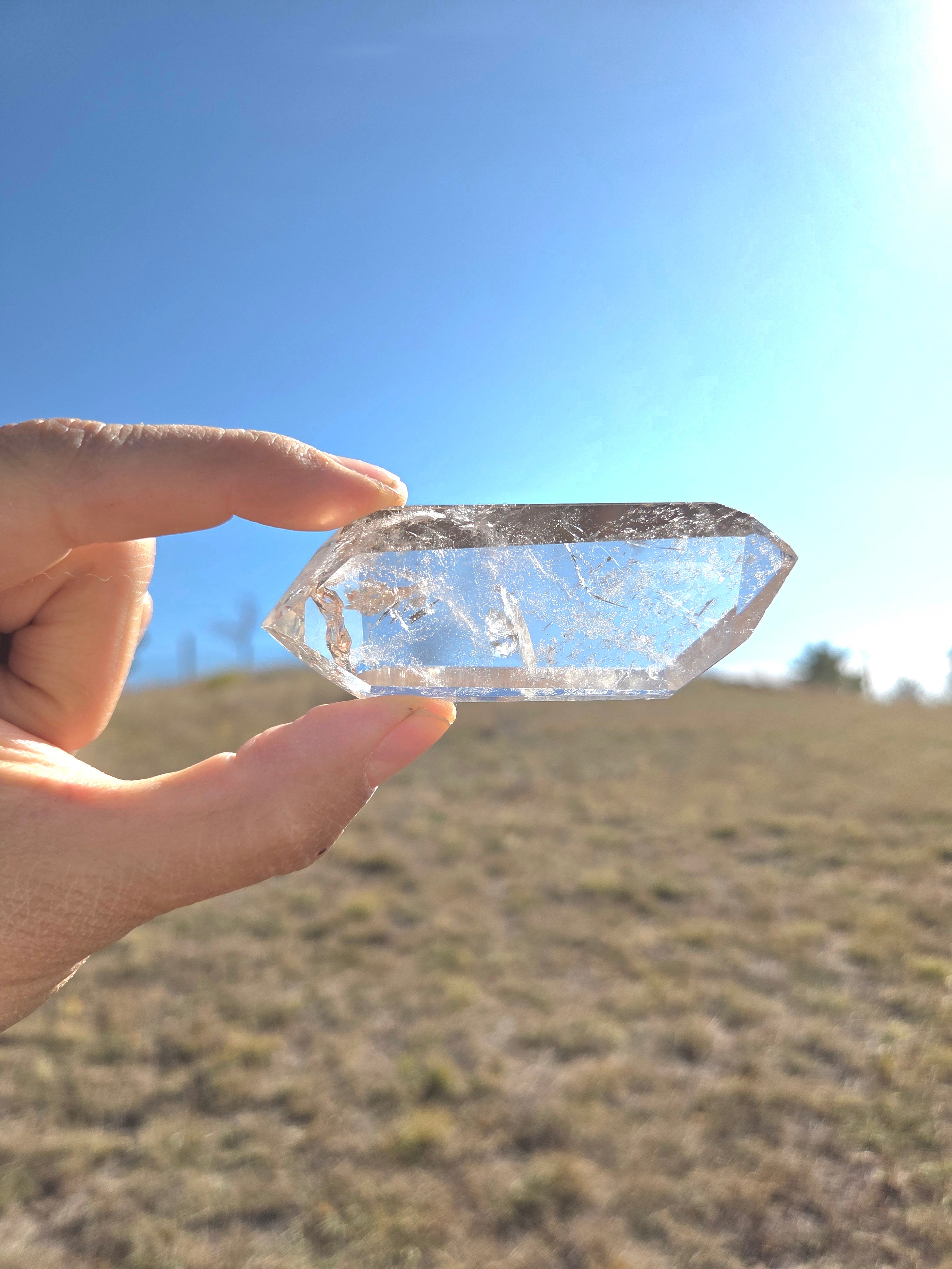 Quartz - Clear, Double Terminated - size C