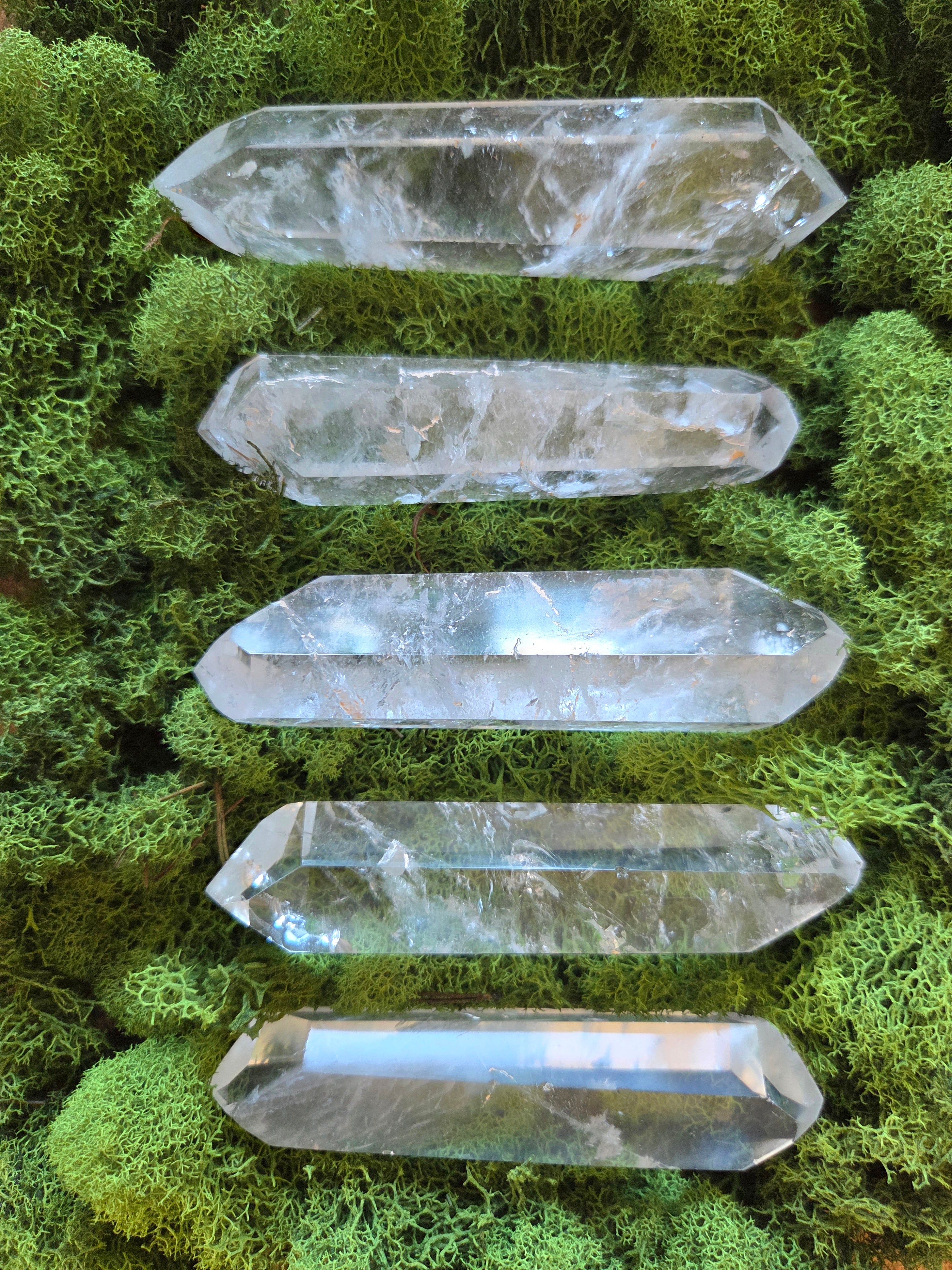 Quartz - Clear, Double Terminated - size D
