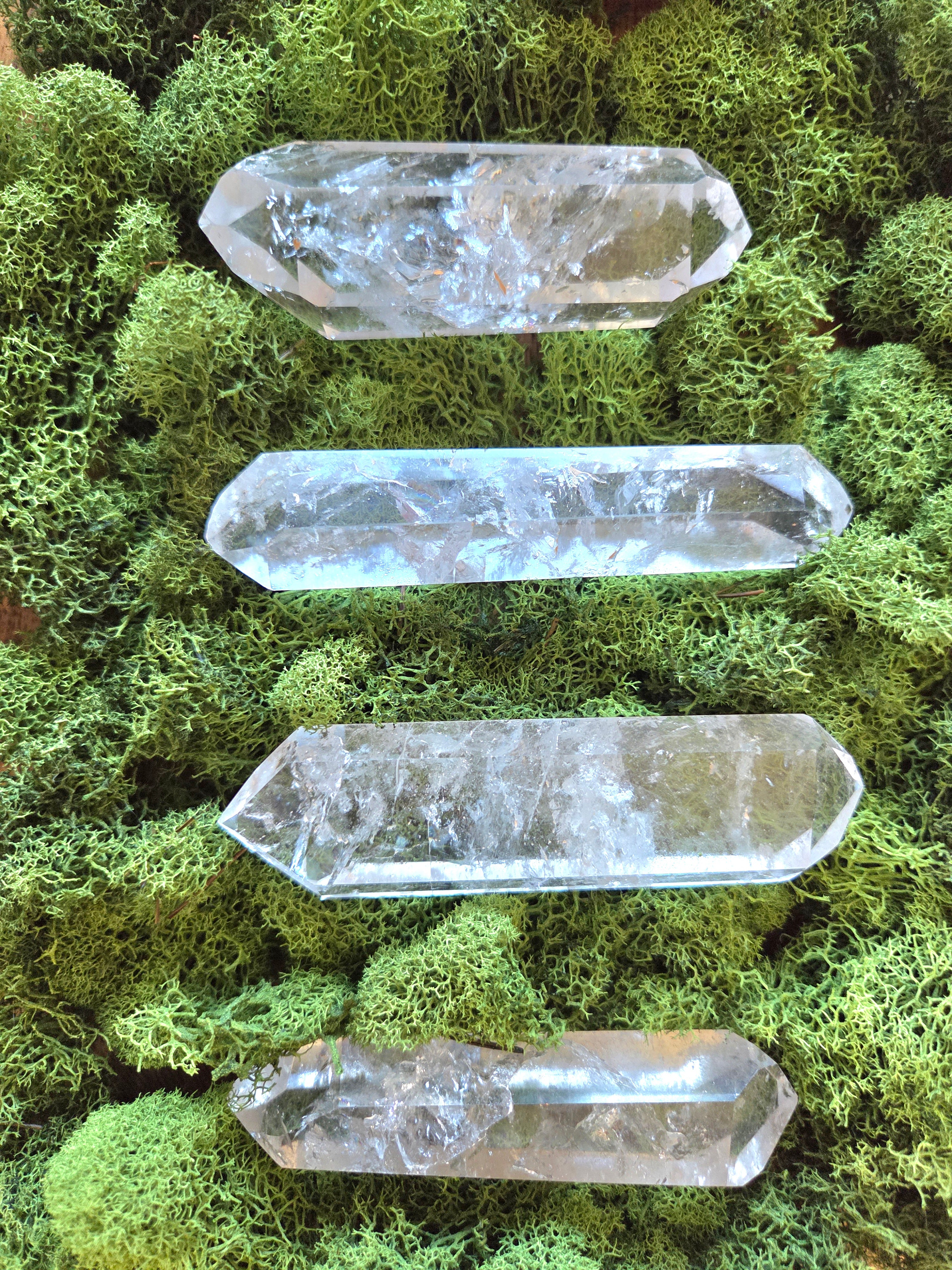 Quartz - Clear, Double Terminated - size D