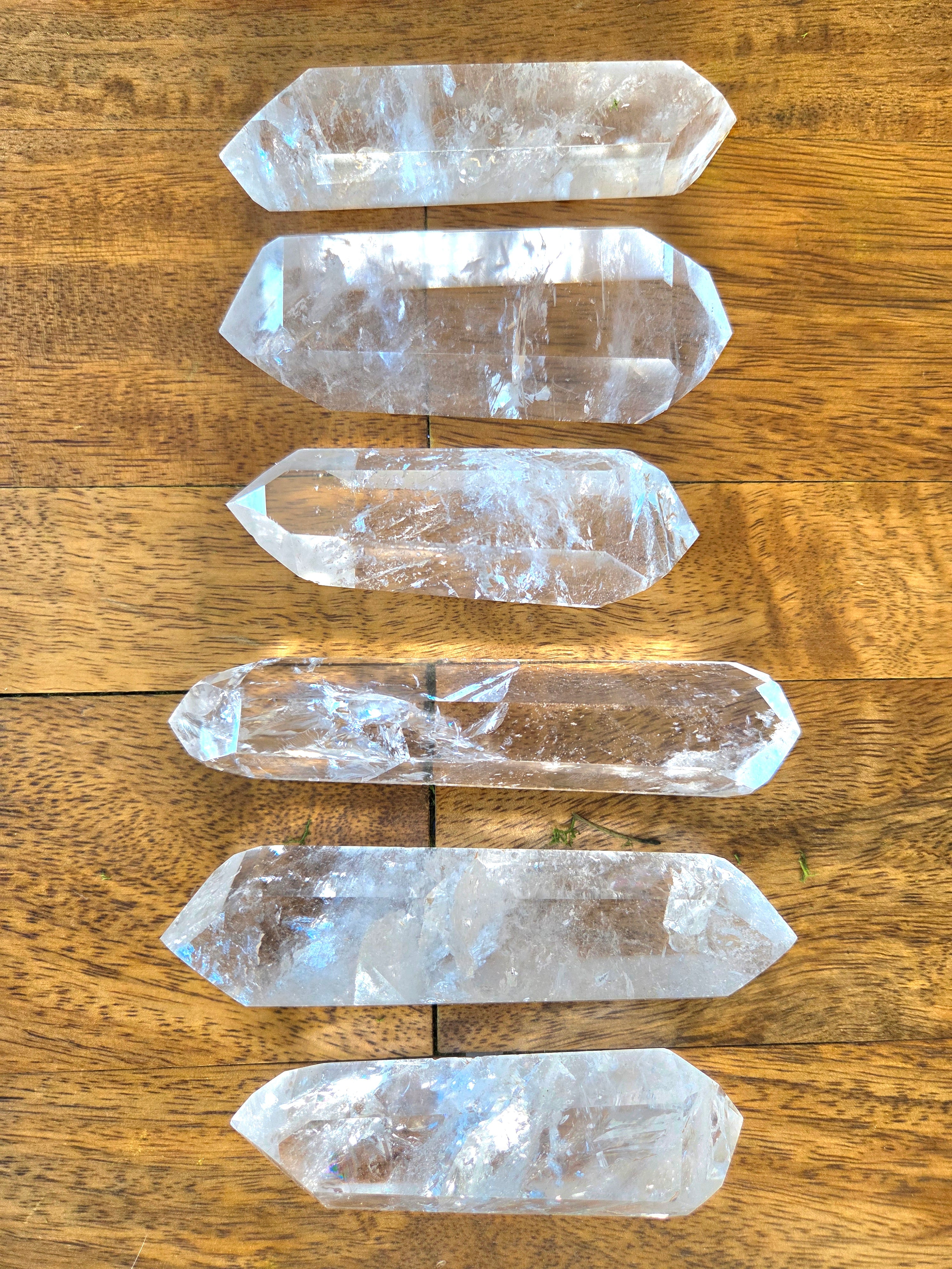 Quartz - Clear, Double Terminated - size E