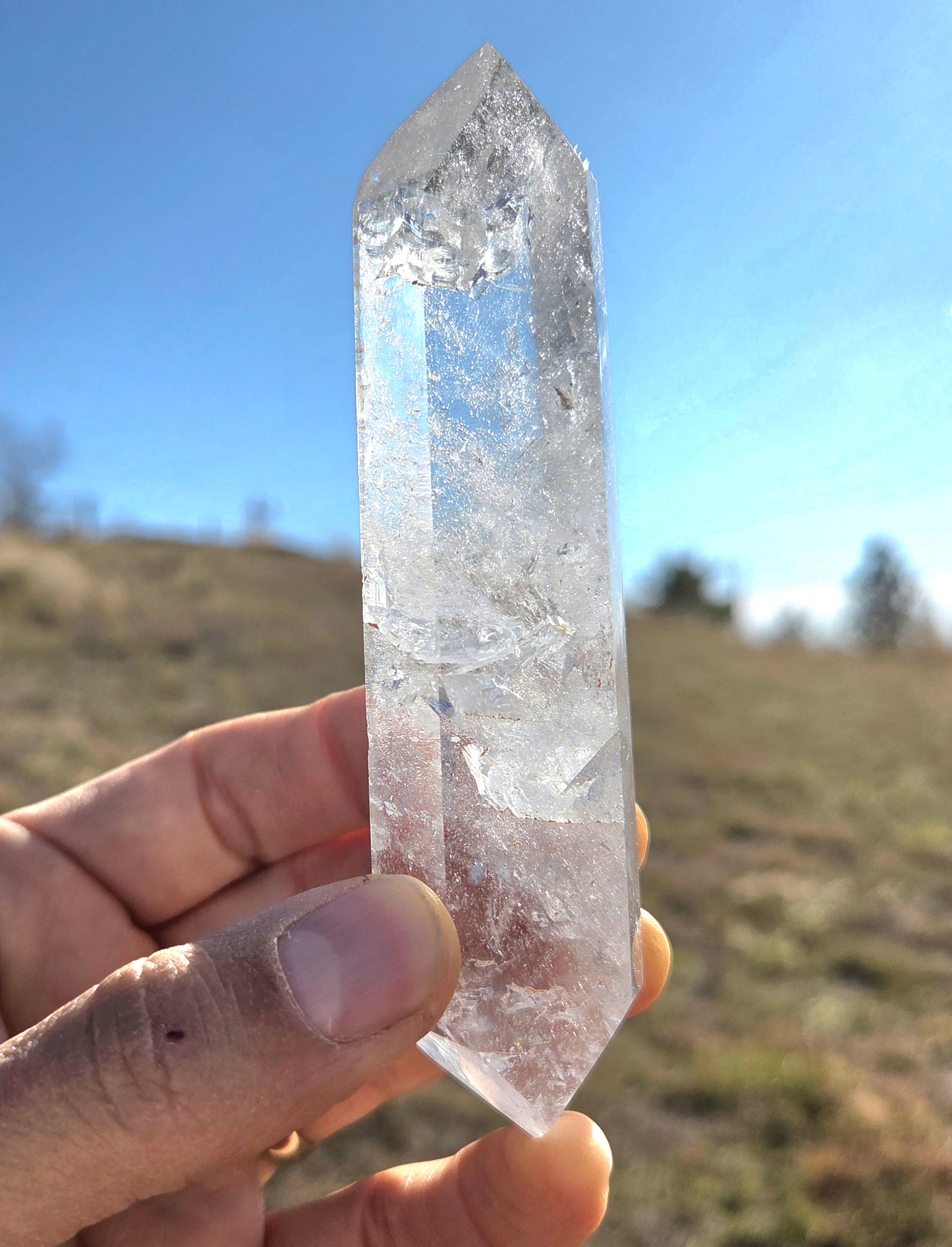 Quartz - Clear, Double Terminated - size E