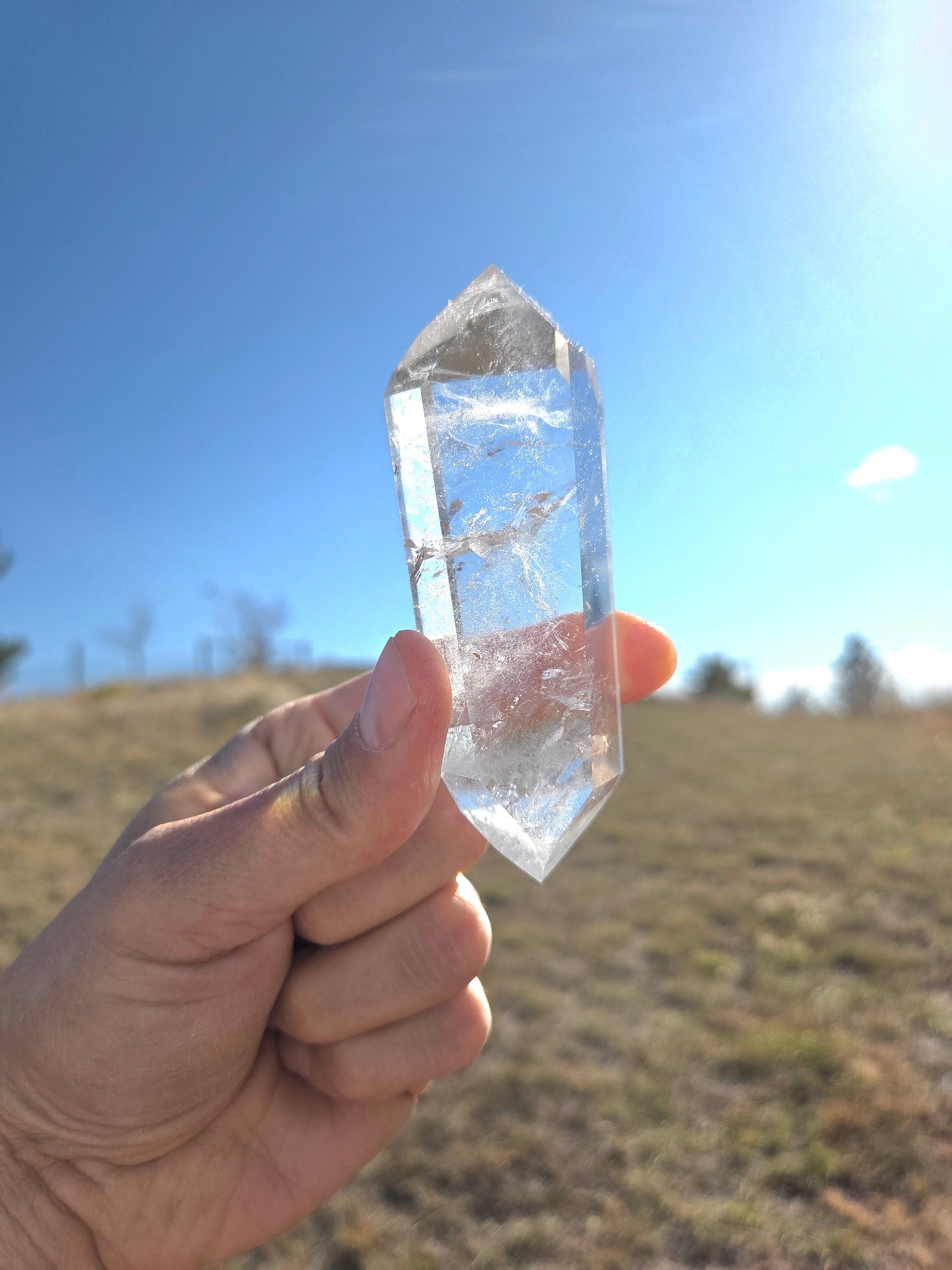 Quartz - Clear, Double Terminated - size E