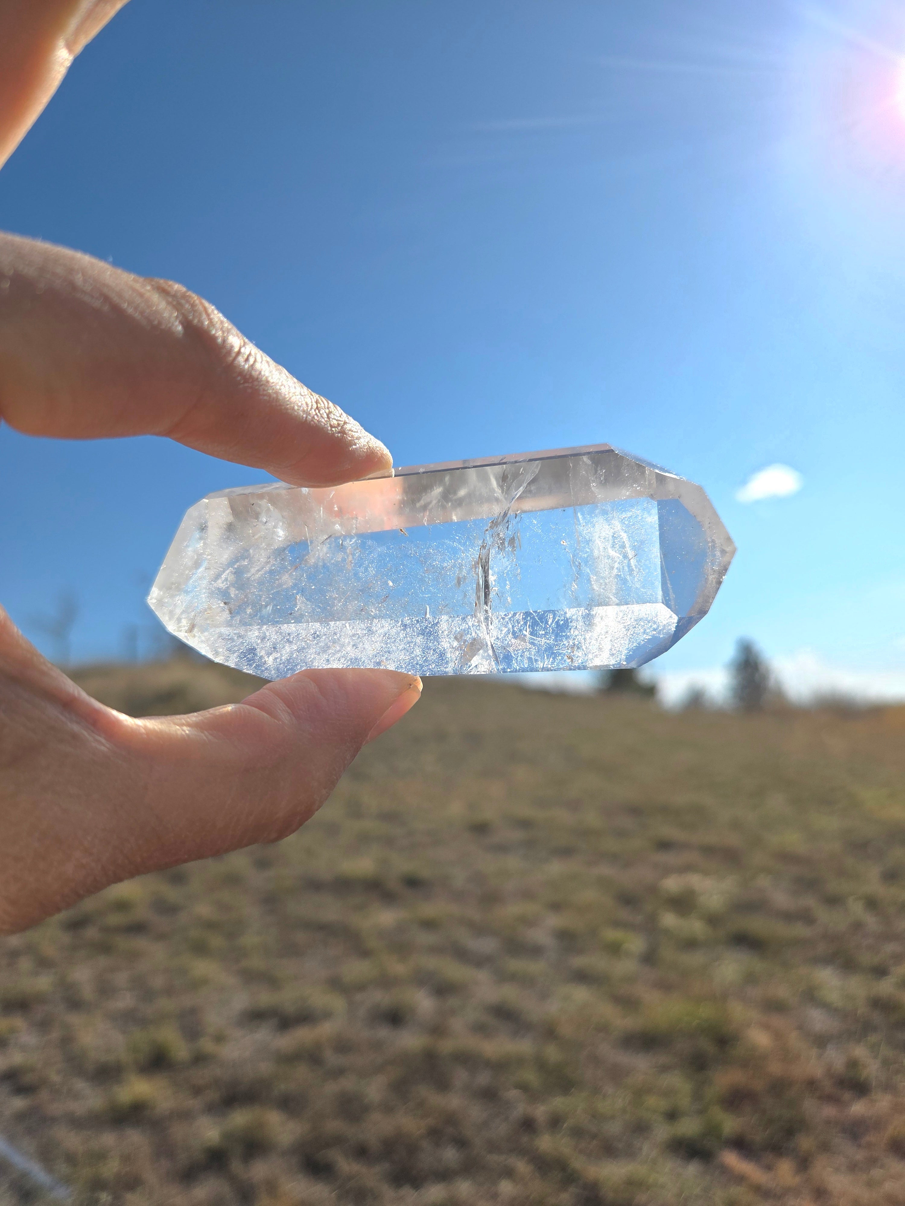 Quartz - Clear, Double Terminated - size E