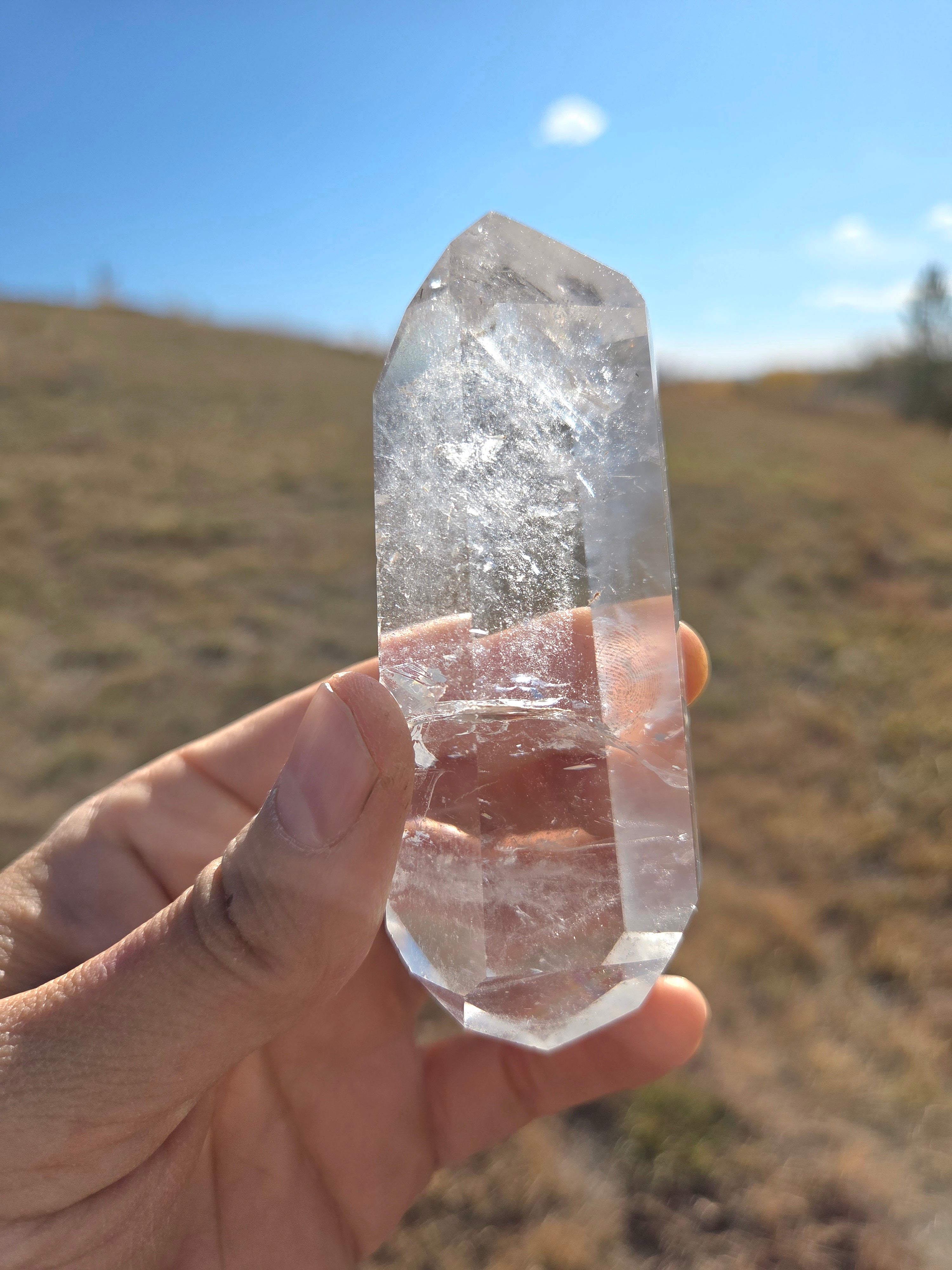 Quartz - Clear, Double Terminated - size E