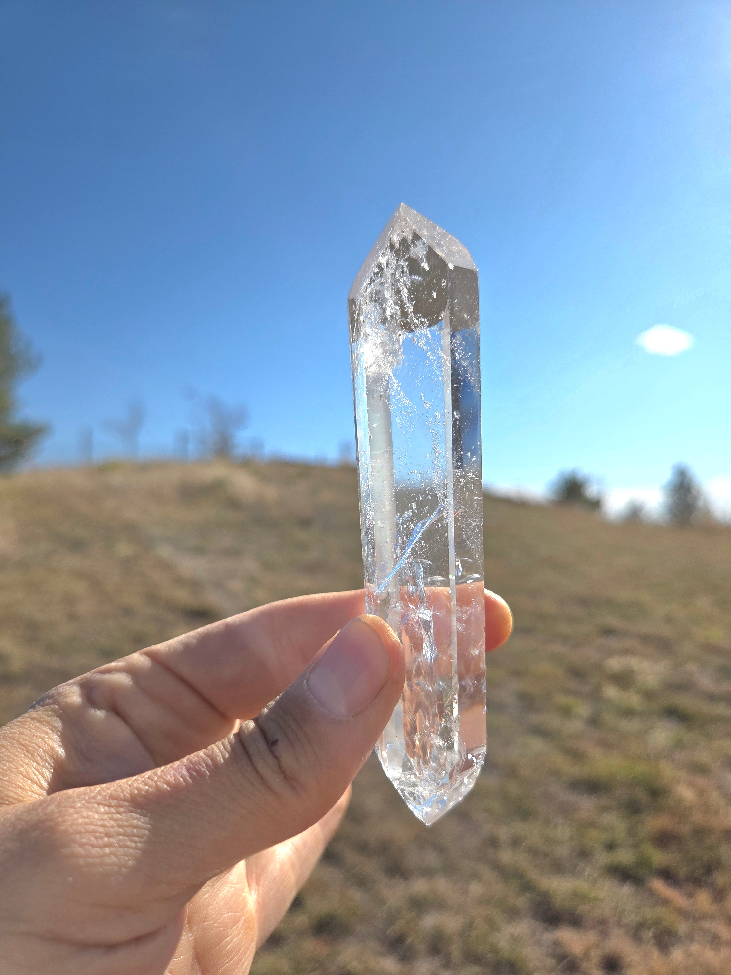 Quartz - Clear, Double Terminated - size E