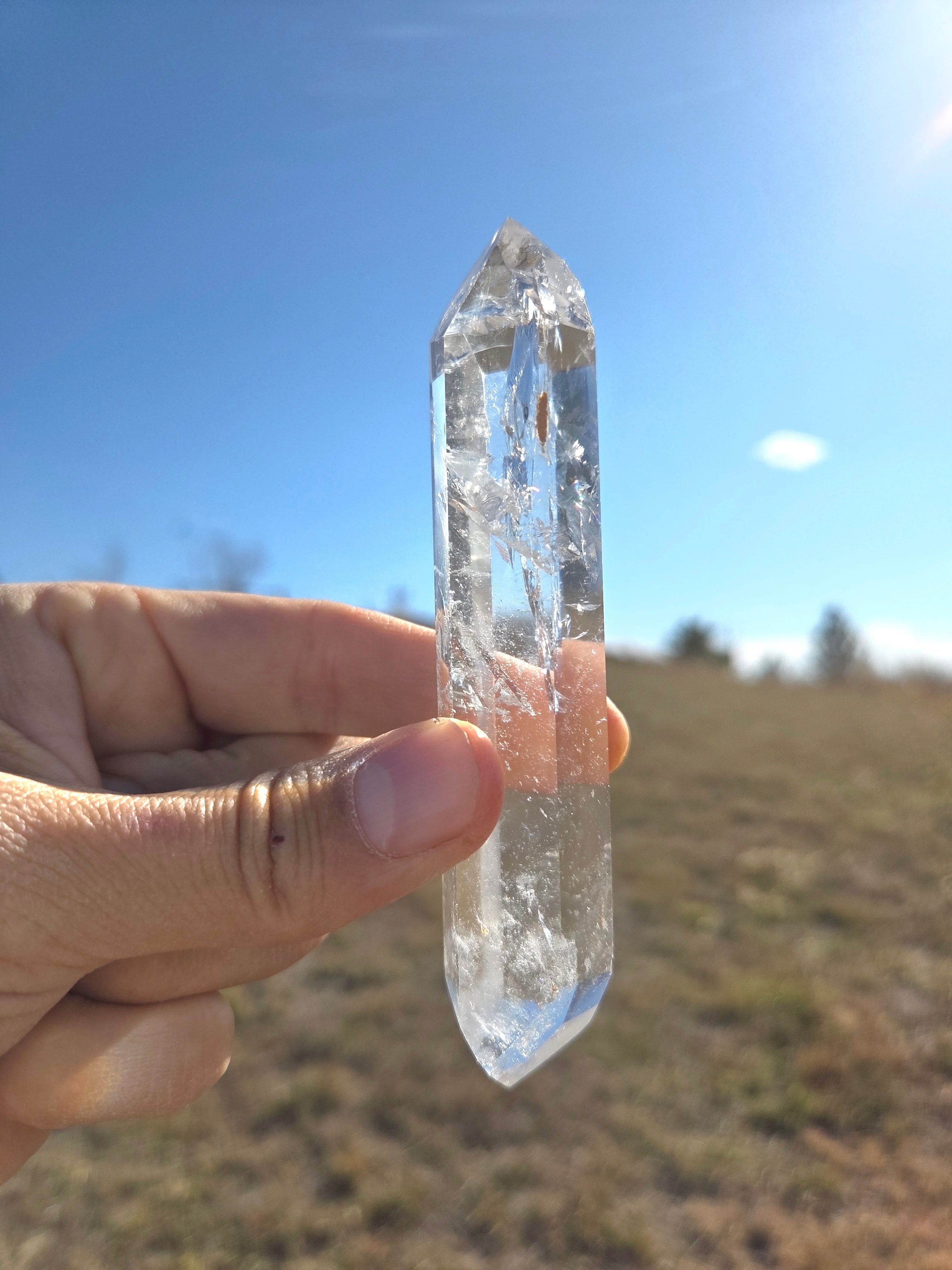 Quartz - Clear, Double Terminated - size E