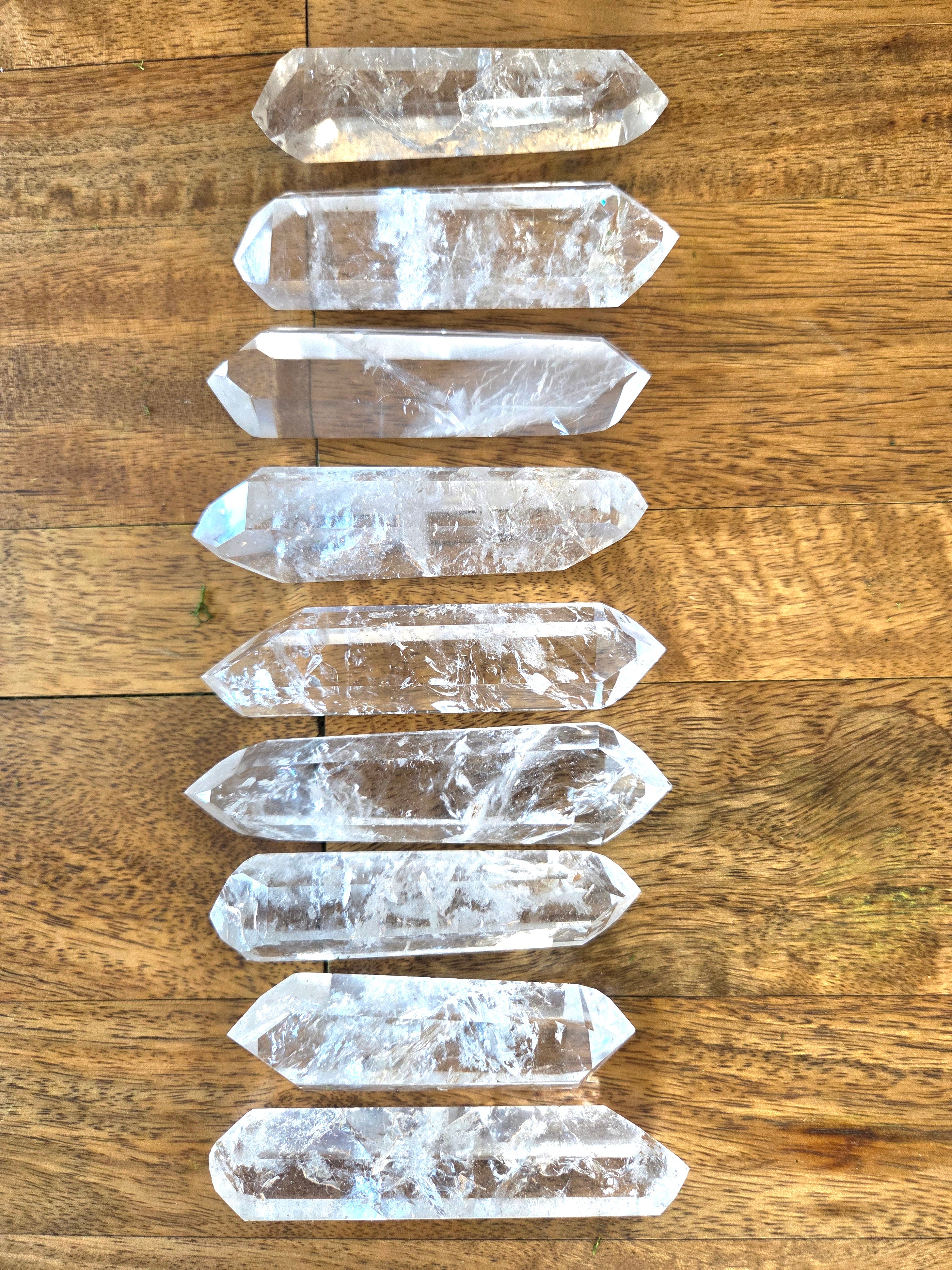 Quartz - Clear, Double Terminated - size D