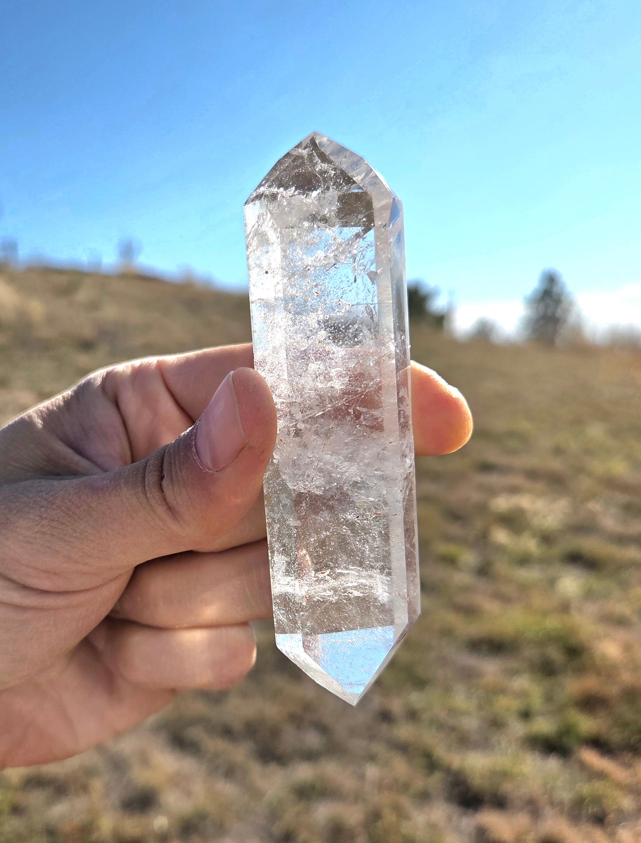 Quartz - Clear, Double Terminated - size D