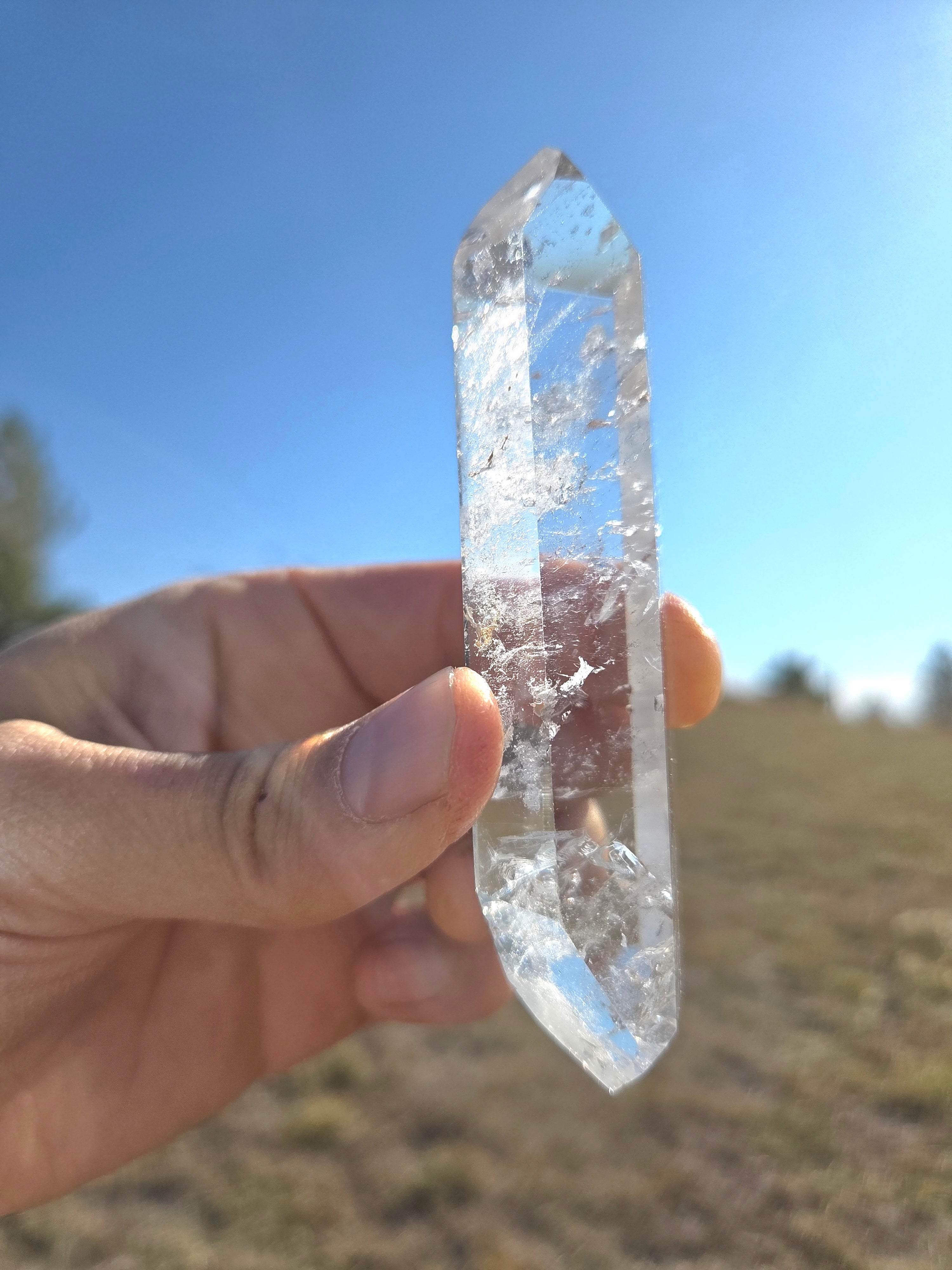 Quartz - Clear, Double Terminated - size D