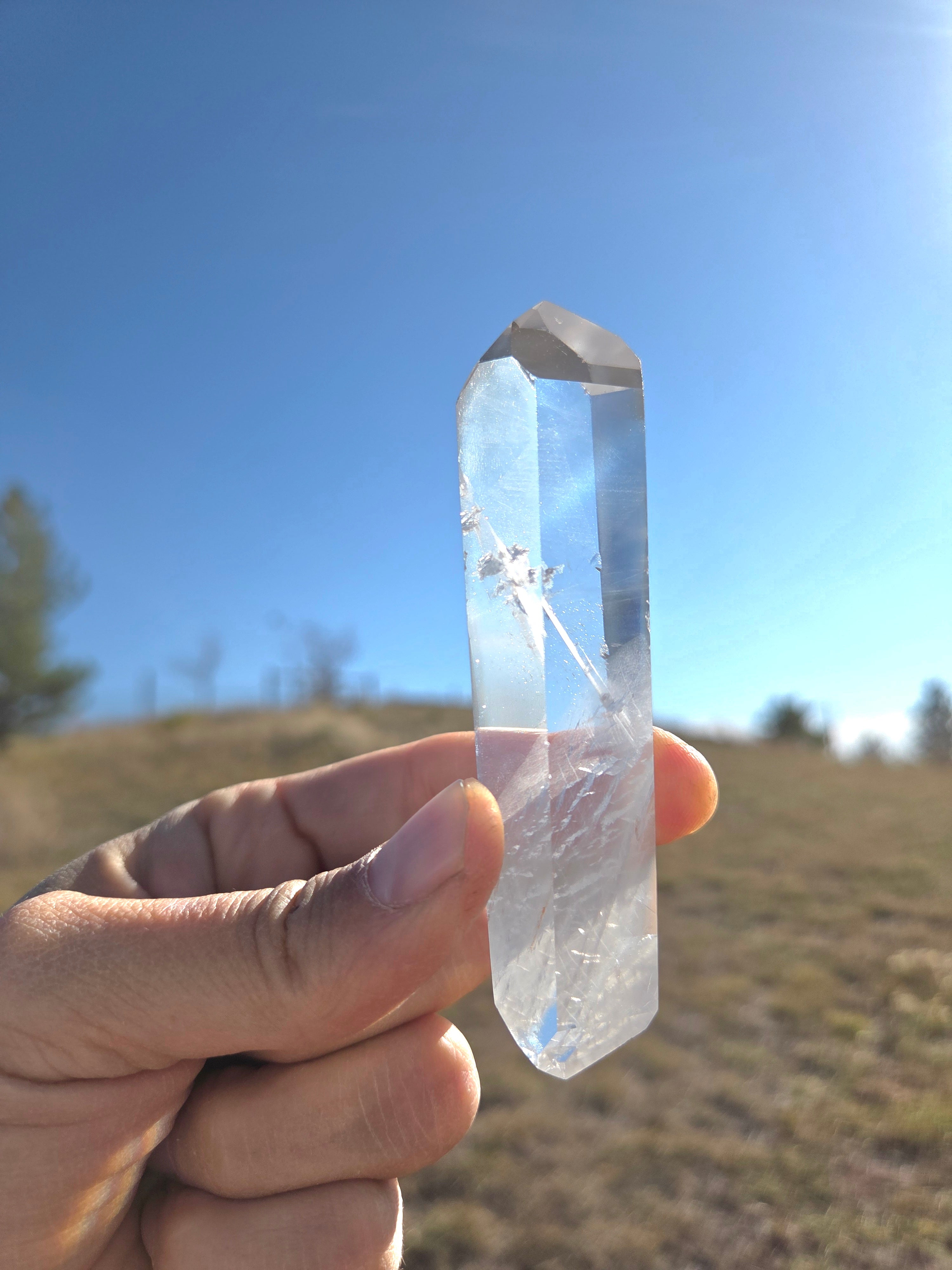 Quartz - Clear, Double Terminated - size D