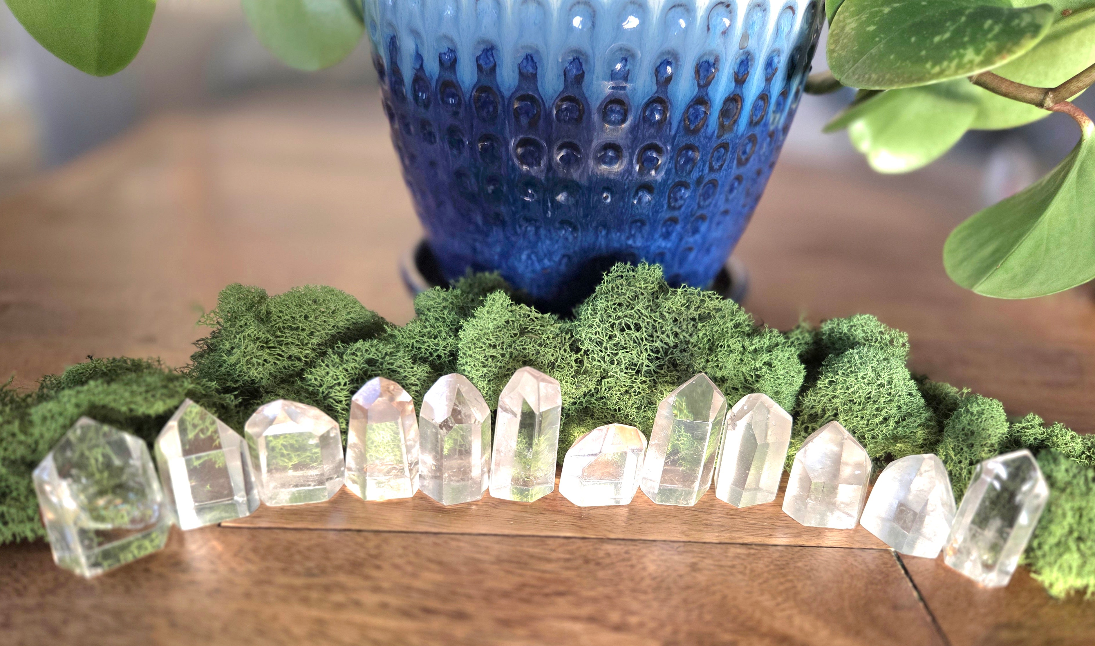 Clear Quartz Towers (Grade A to Exquisite) - Size C