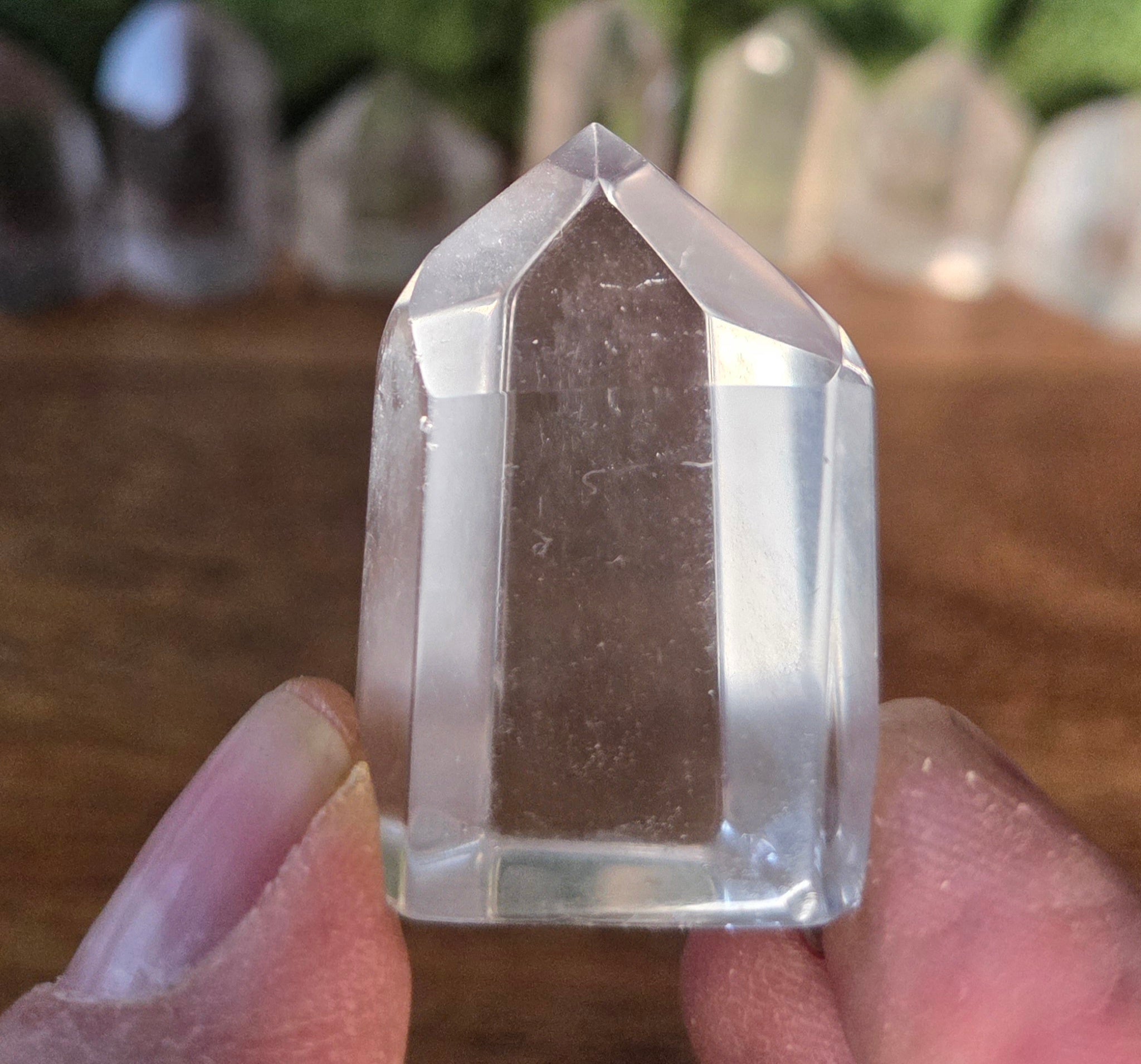 Clear Quartz Towers (Grade A to Exquisite) - Size C