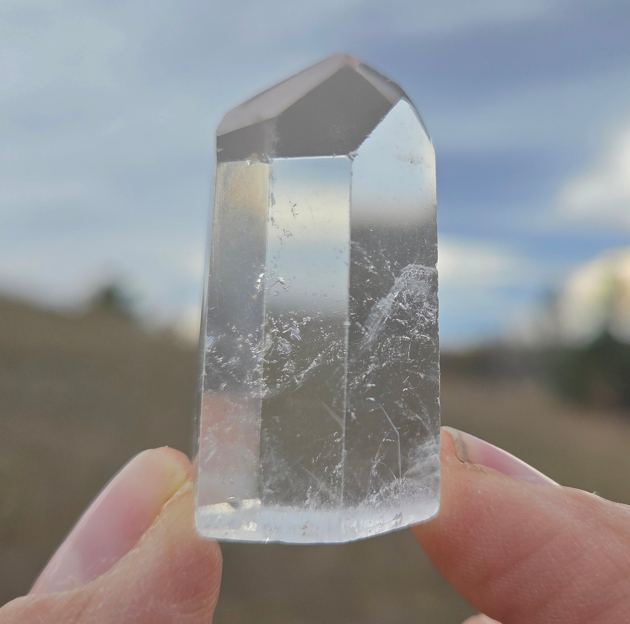 Clear Quartz Towers (Grade A to Exquisite) - Size C