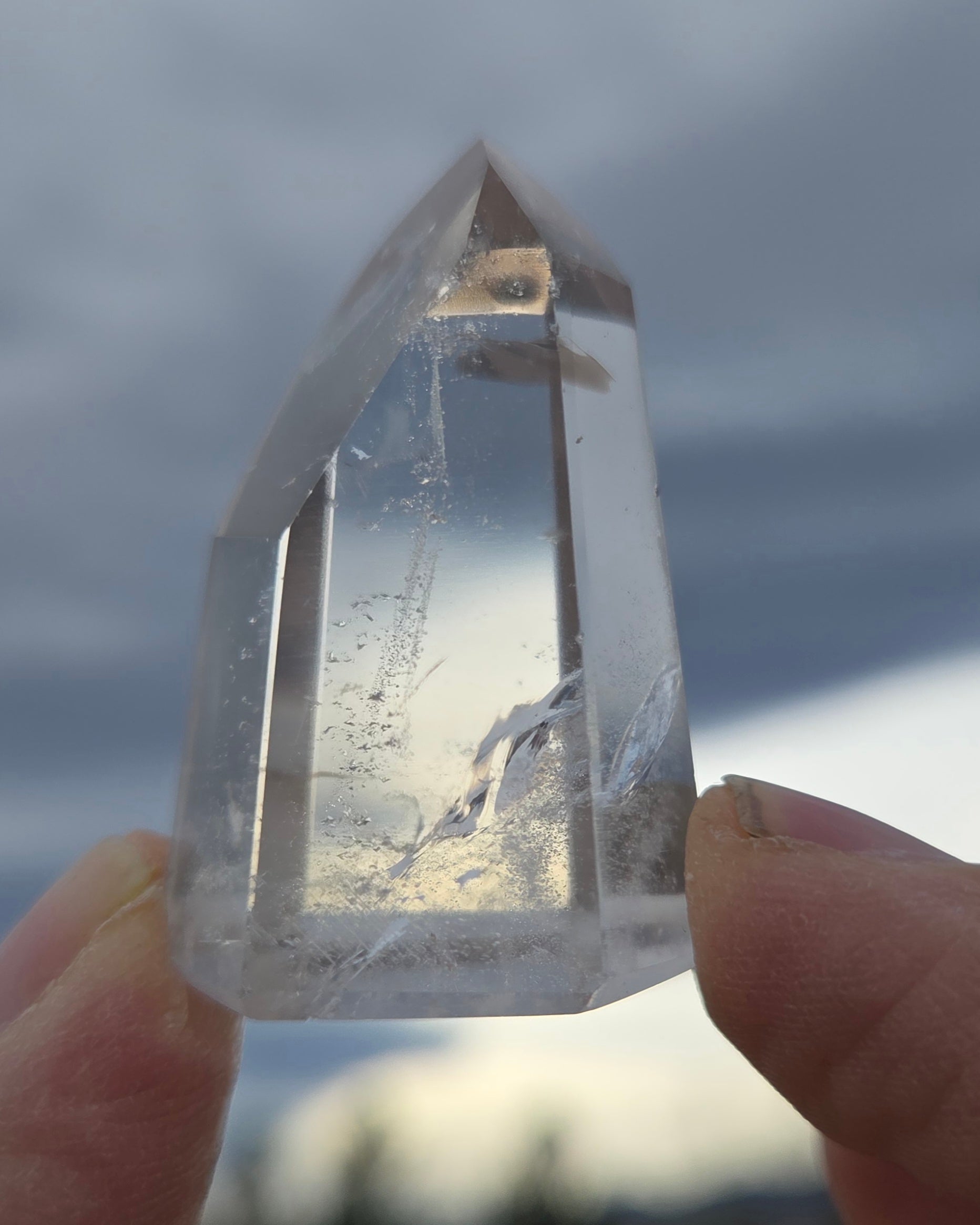 Clear Quartz Towers (Grade A to Exquisite) - Size C