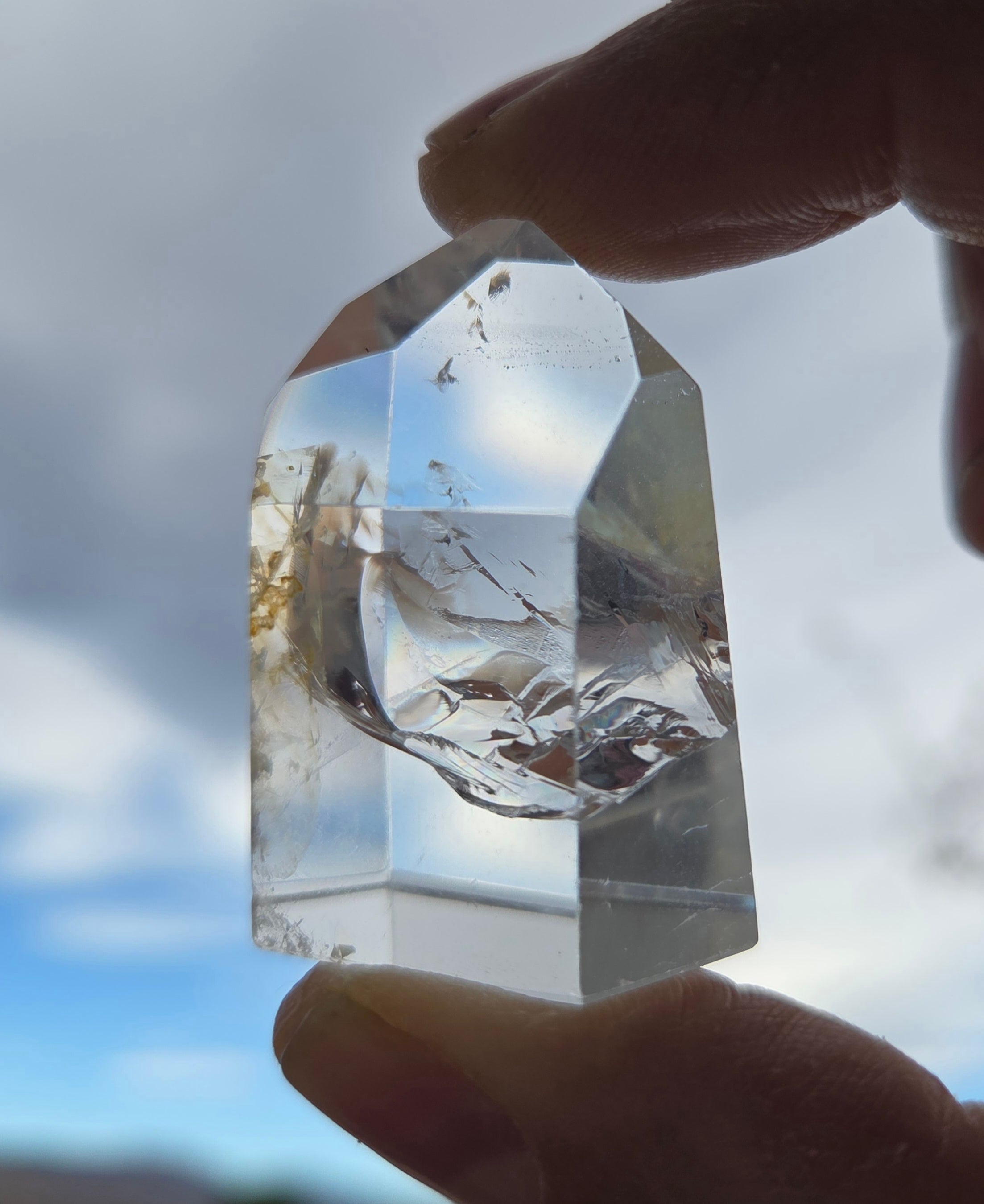 Clear Quartz Towers (Grade A to Exquisite) - Size C