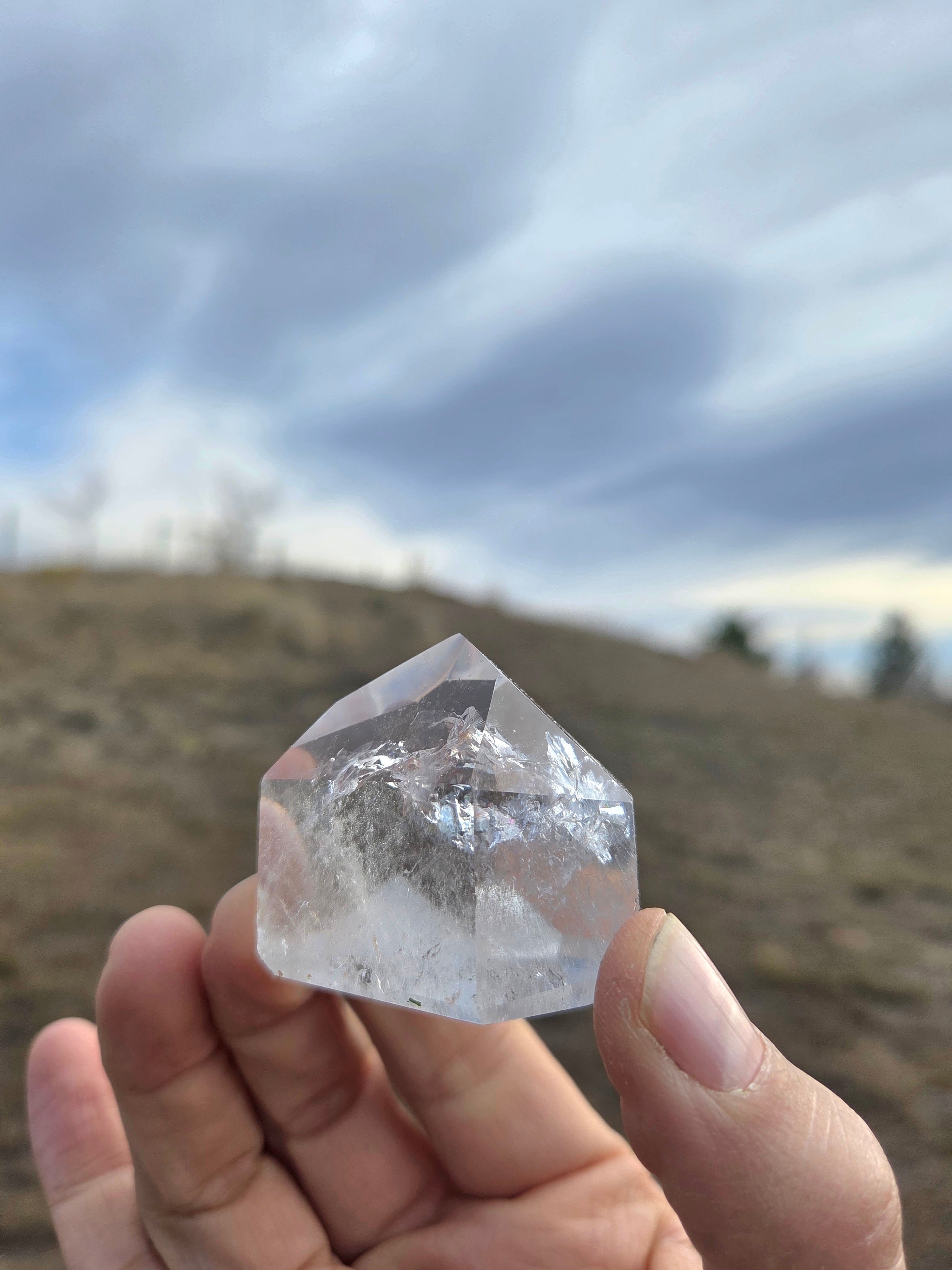 Clear Quartz Towers (Grade A to Exquisite) - Size F