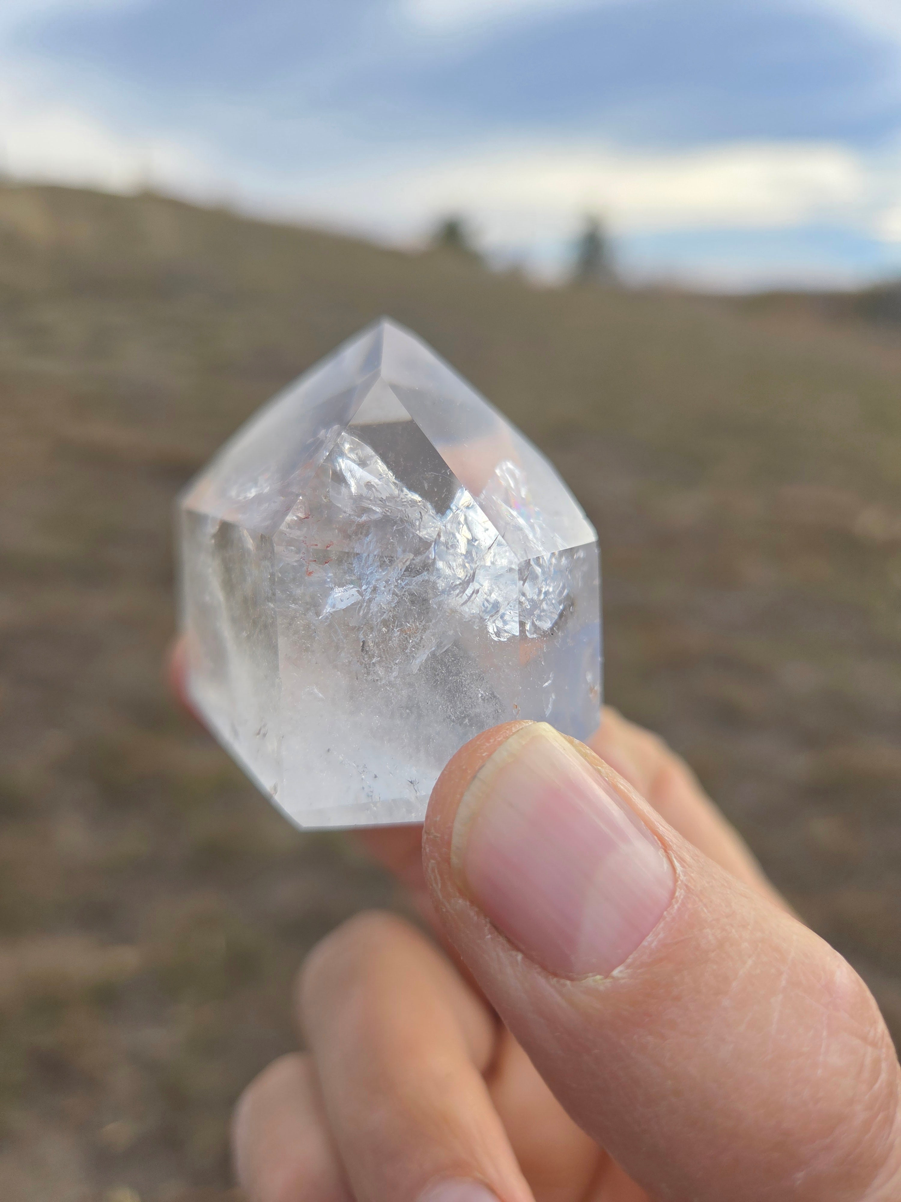 Clear Quartz Towers (Grade A to Exquisite) - Size D