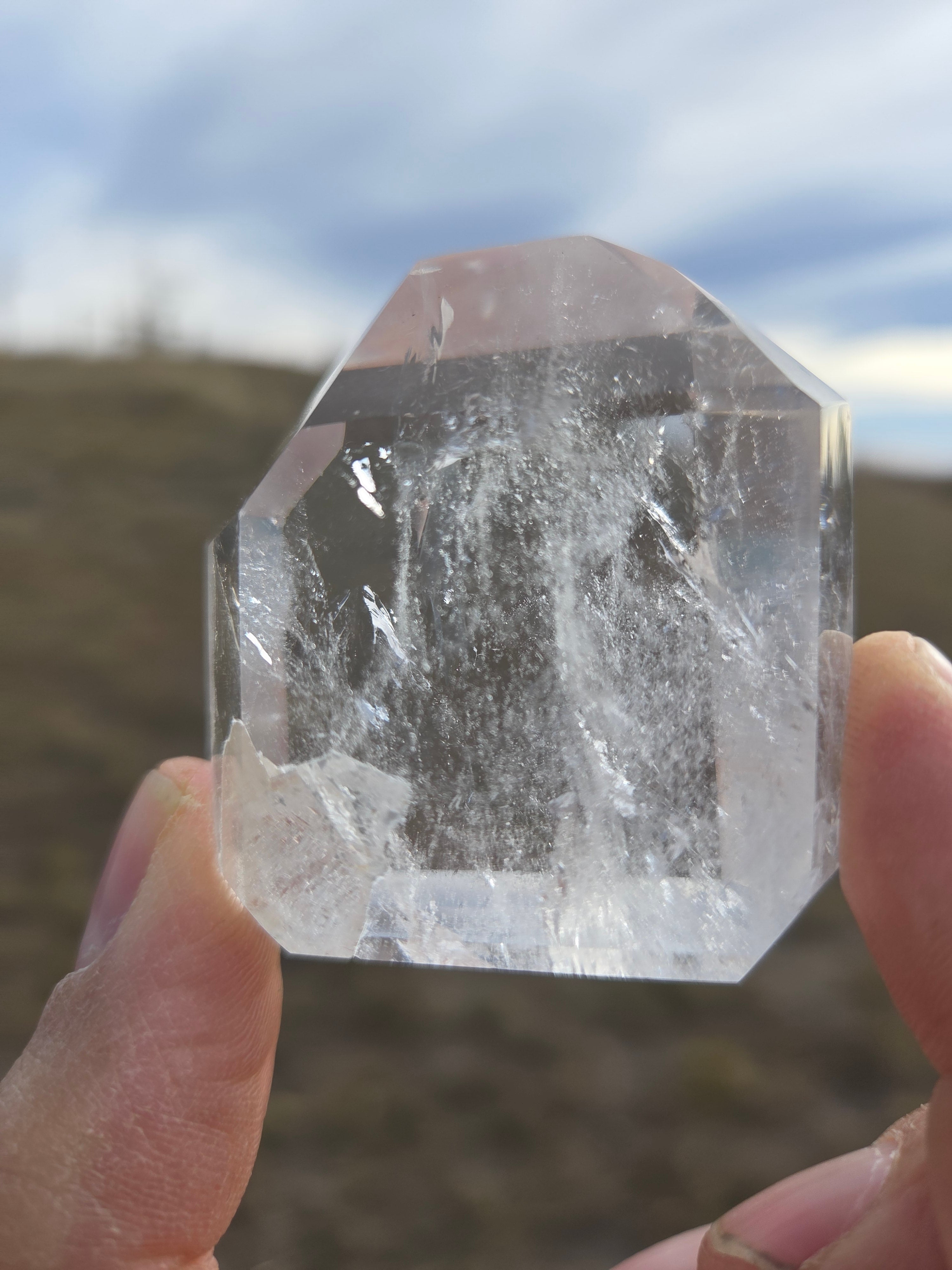 Clear Quartz Towers (Grade A to Exquisite) - Size G