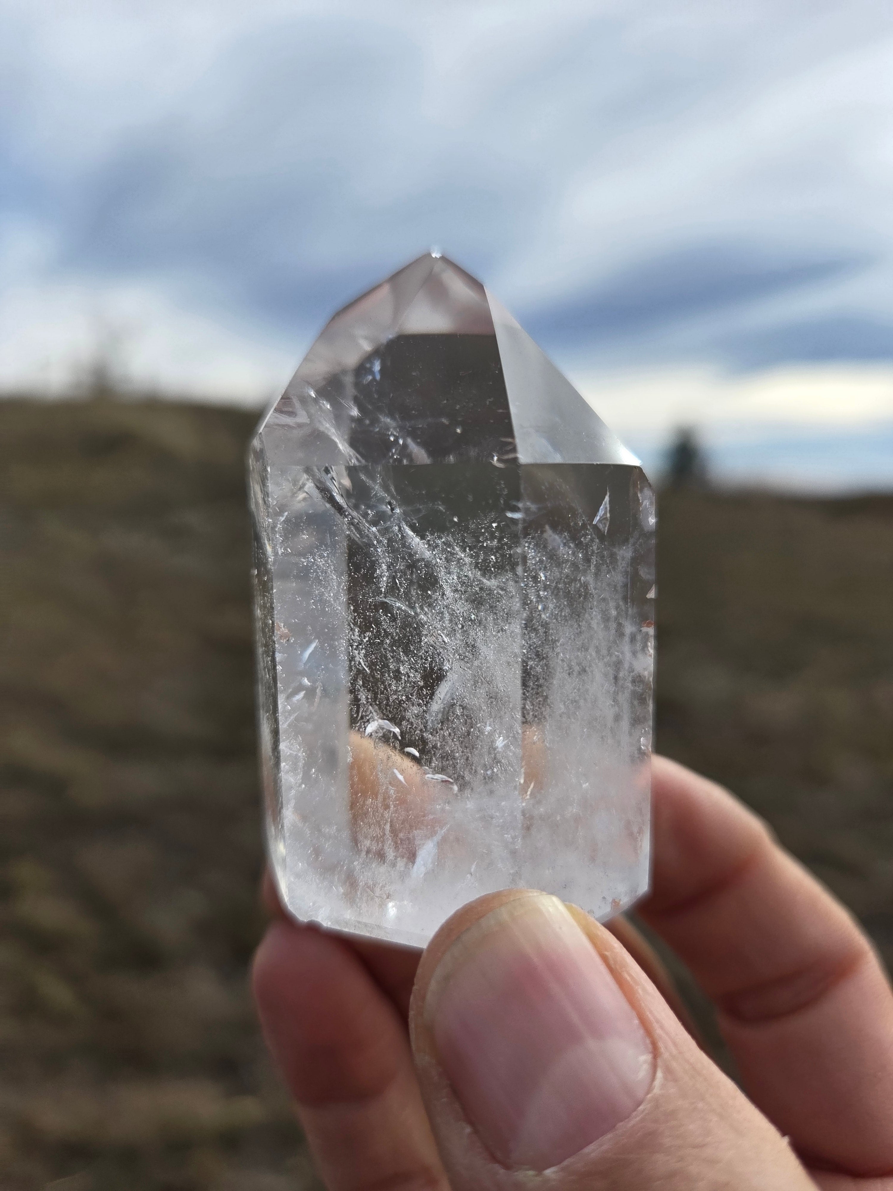 Clear Quartz Towers (Grade A to Exquisite) - Size G