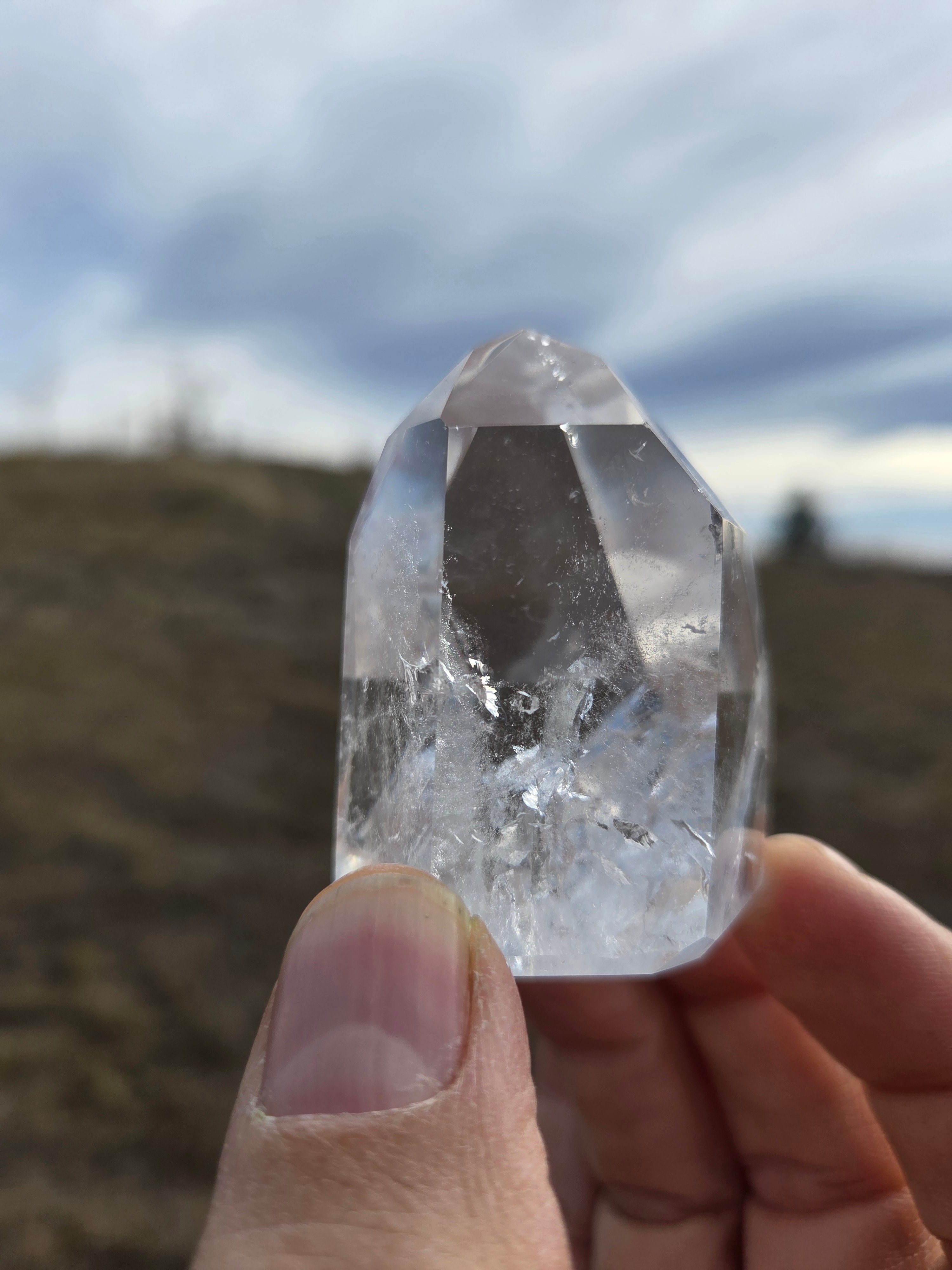 Clear Quartz Towers (Grade A to Exquisite) - Size G