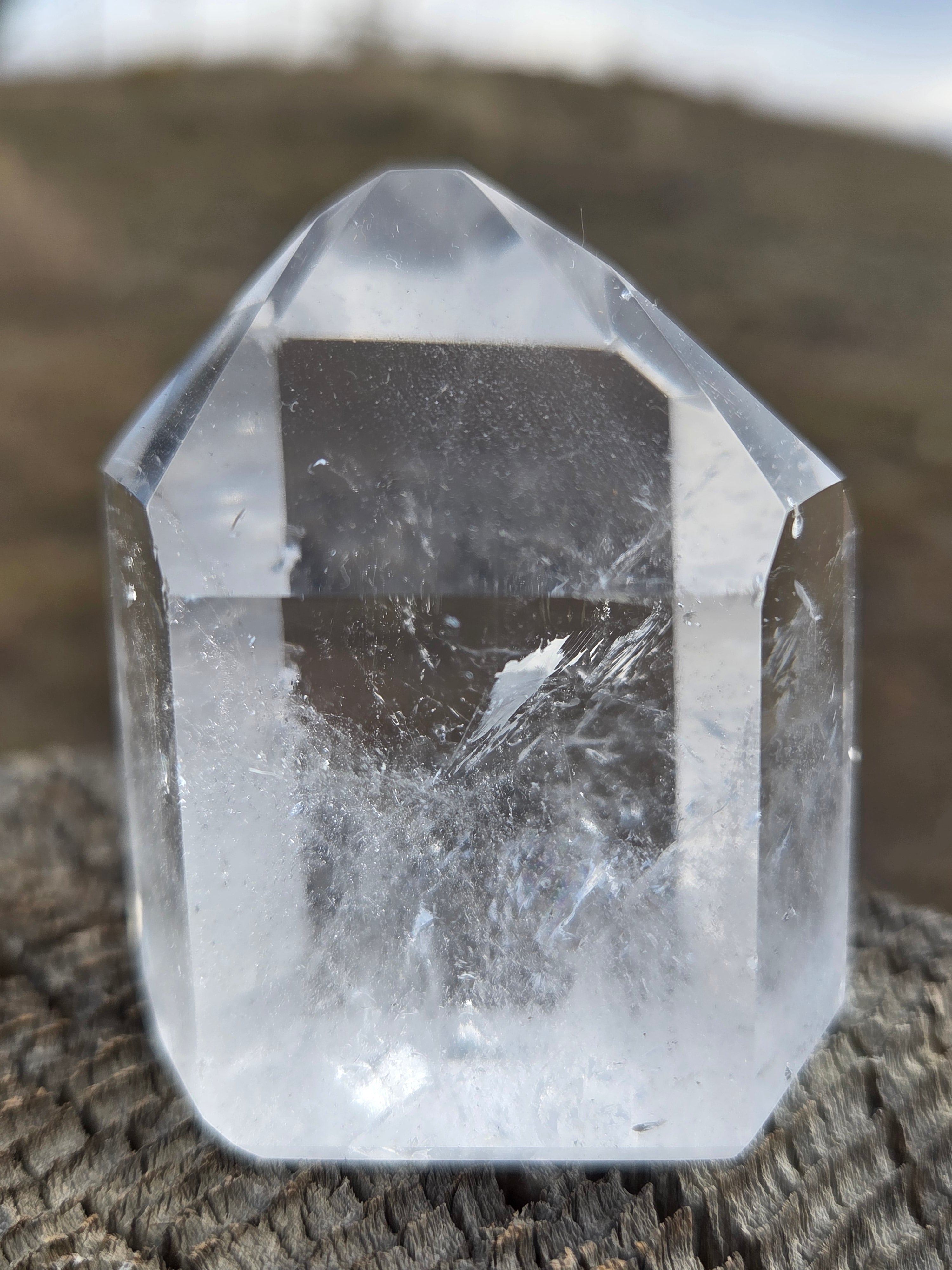 Clear Quartz Towers (Grade A to Exquisite) - Size G