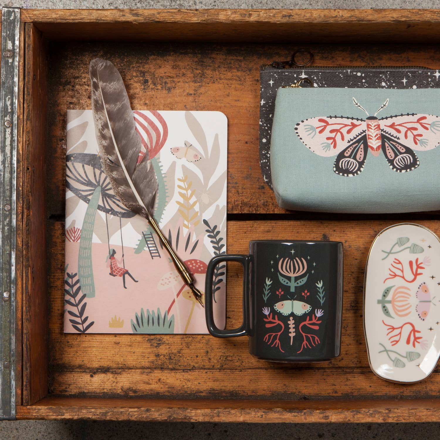 Far And Away Ceramic Studio Mug 14 oz Capacity