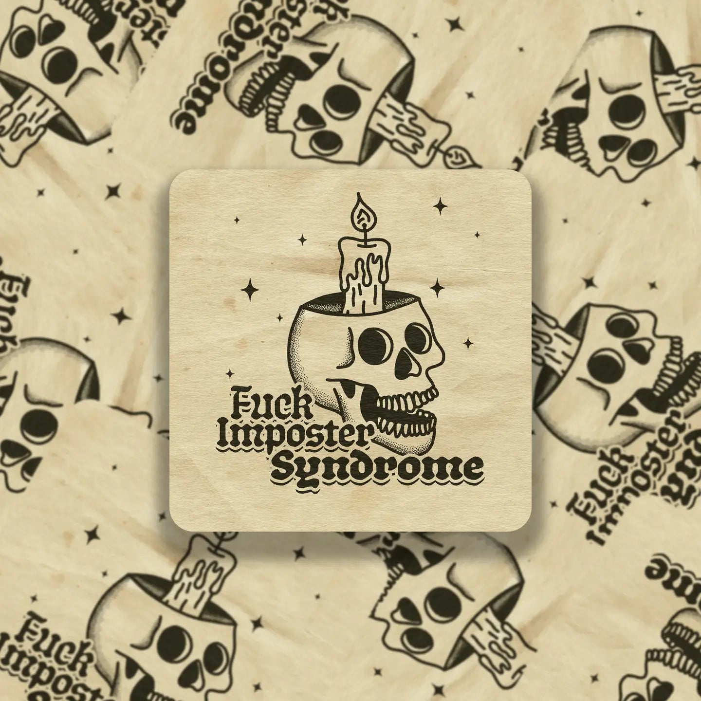 Fuck Imposter Syndrome Vinyl Sticker