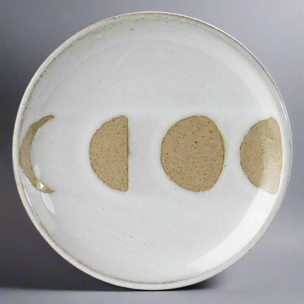 Moon Phases Ceramic Tray