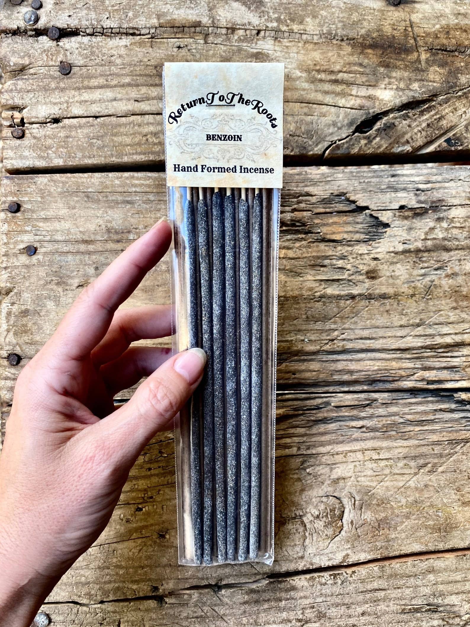 Benzoin Incense Sticks – Sacred Grounding & Divine Comfort