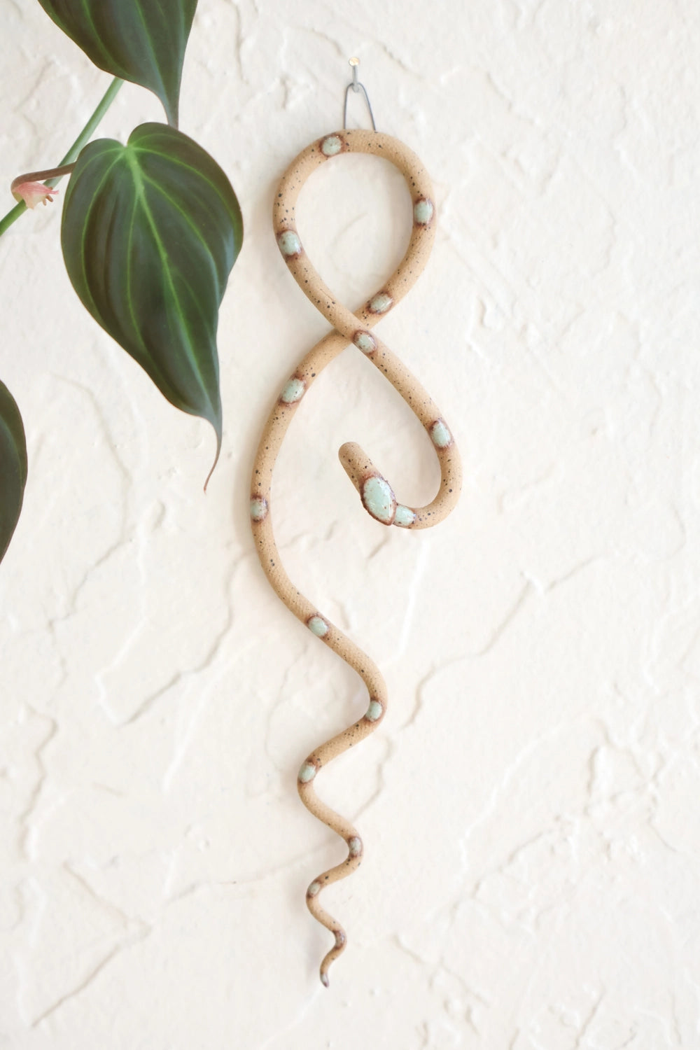 Mini Ceramic Wall Snake