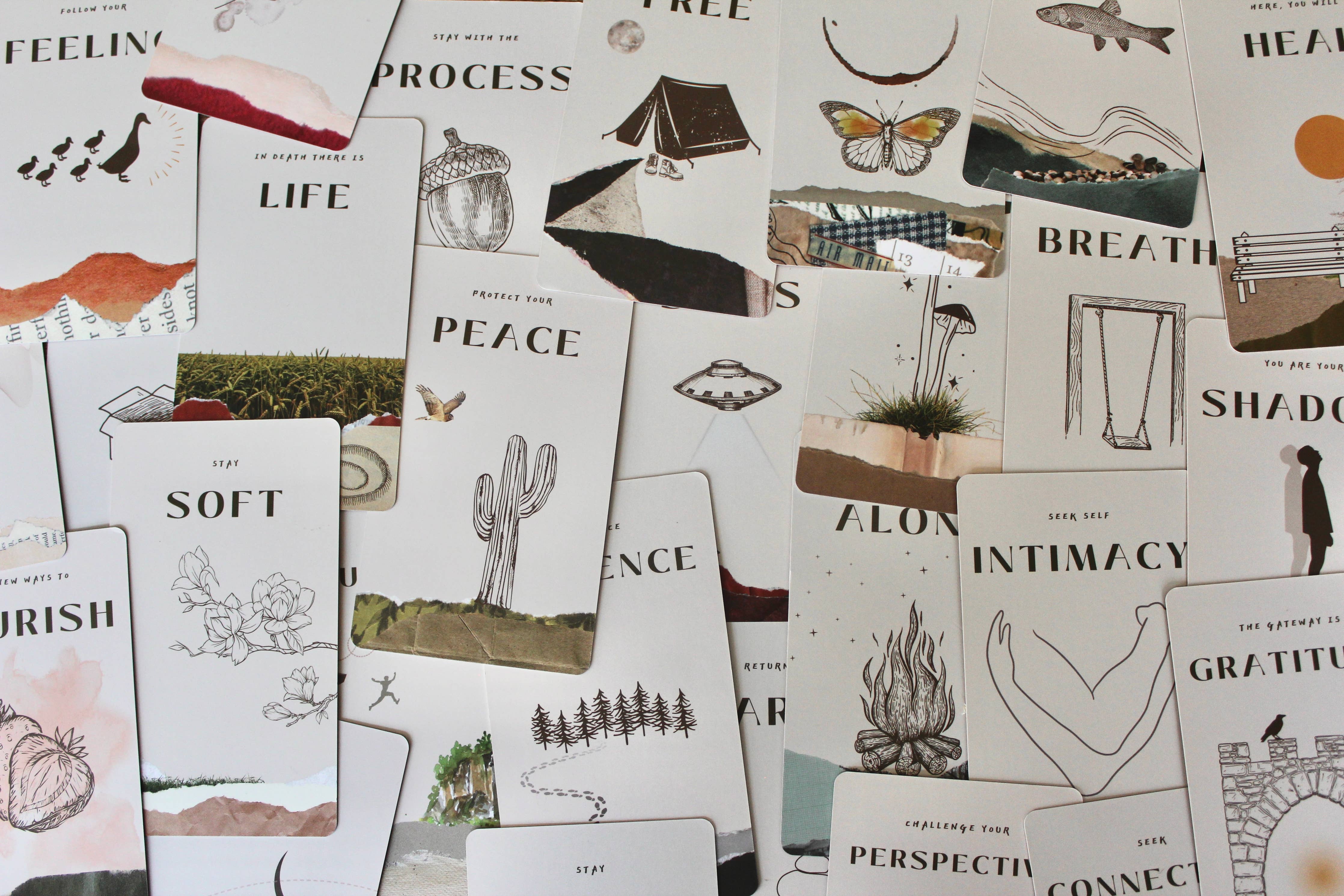 Oracle Deck & Poetry Guidebook | A Journey of Presence, Healing, and Connection