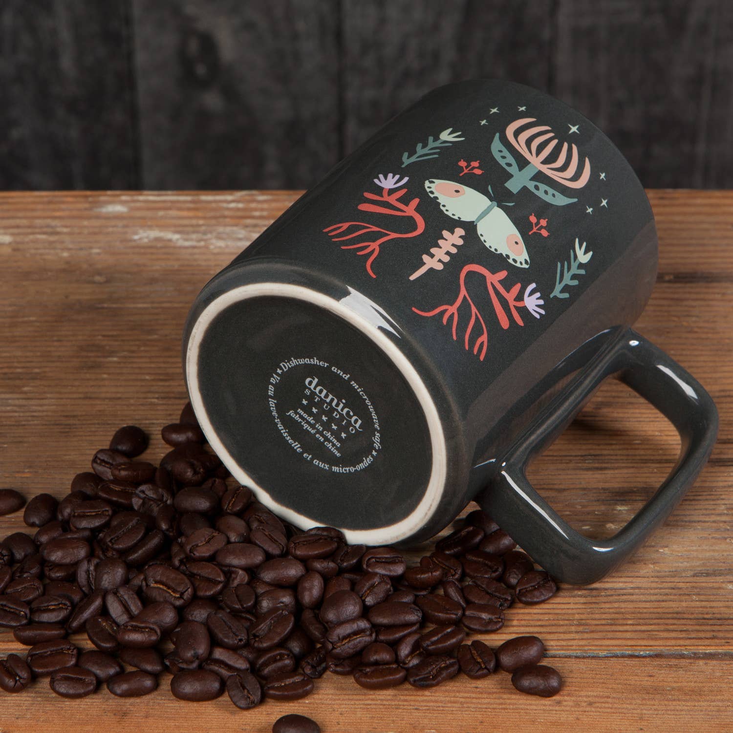 Far And Away Ceramic Studio Mug 14 oz Capacity