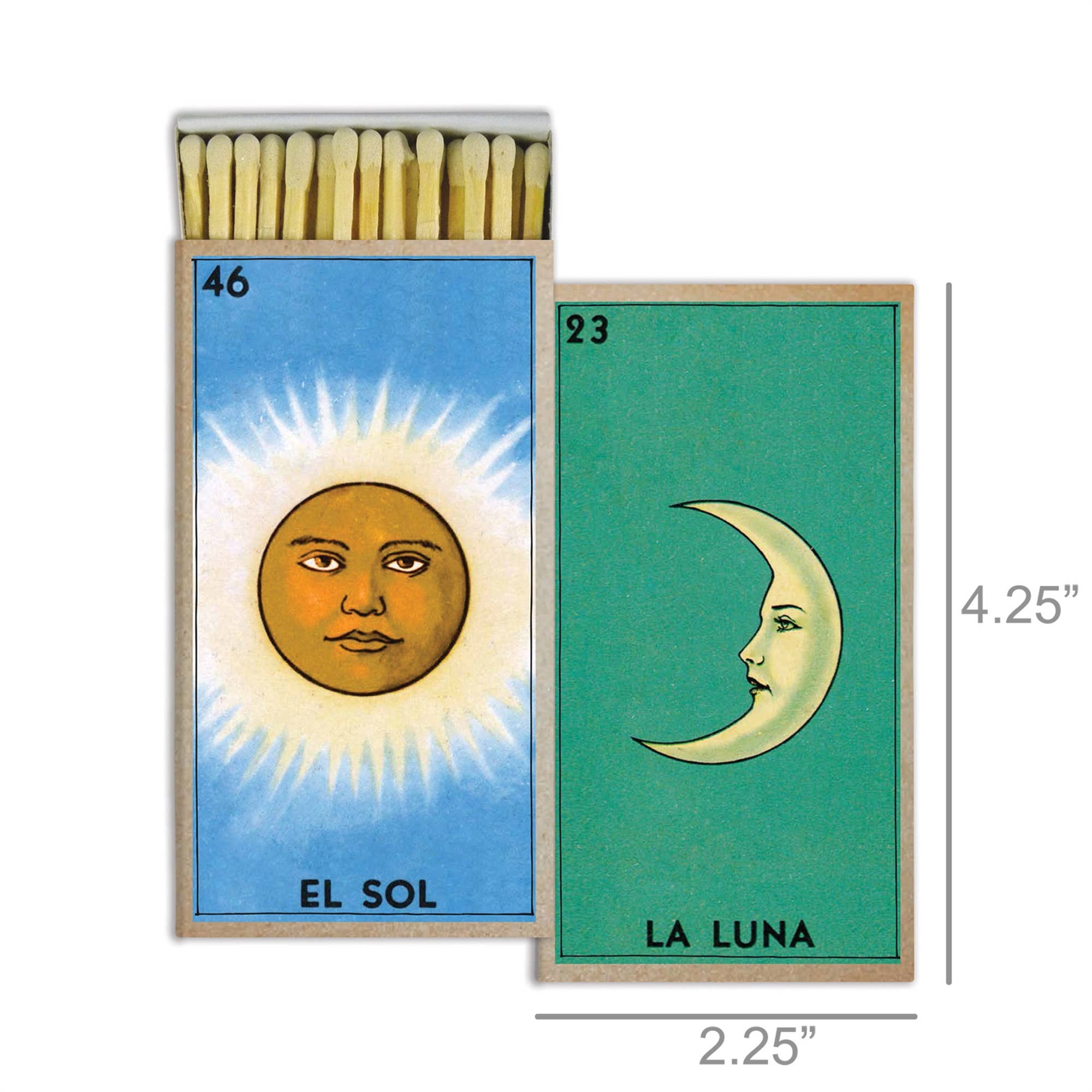 Matches - El Sol and La Luna