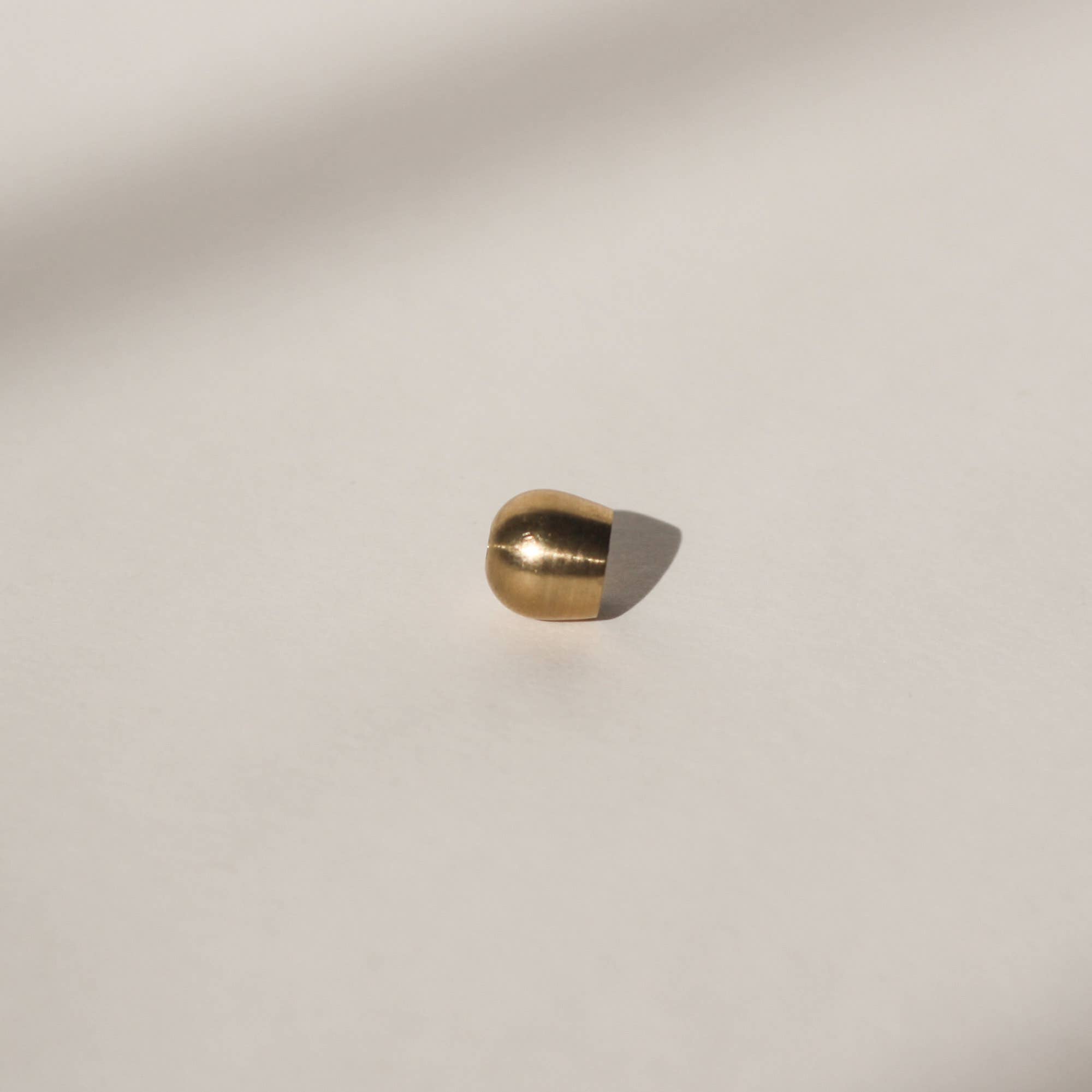 Ellipse Brass Incense Holder