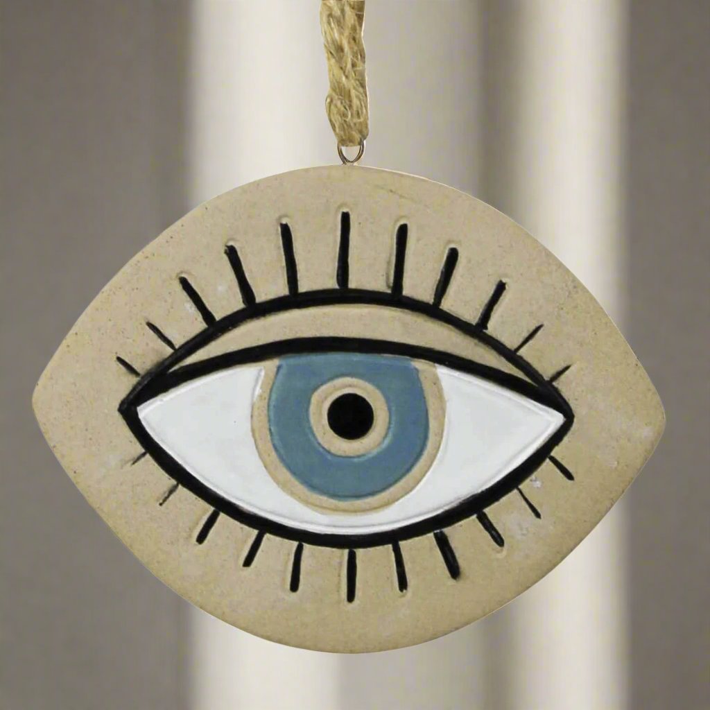 Enchanted Eye Ceramic Oranment