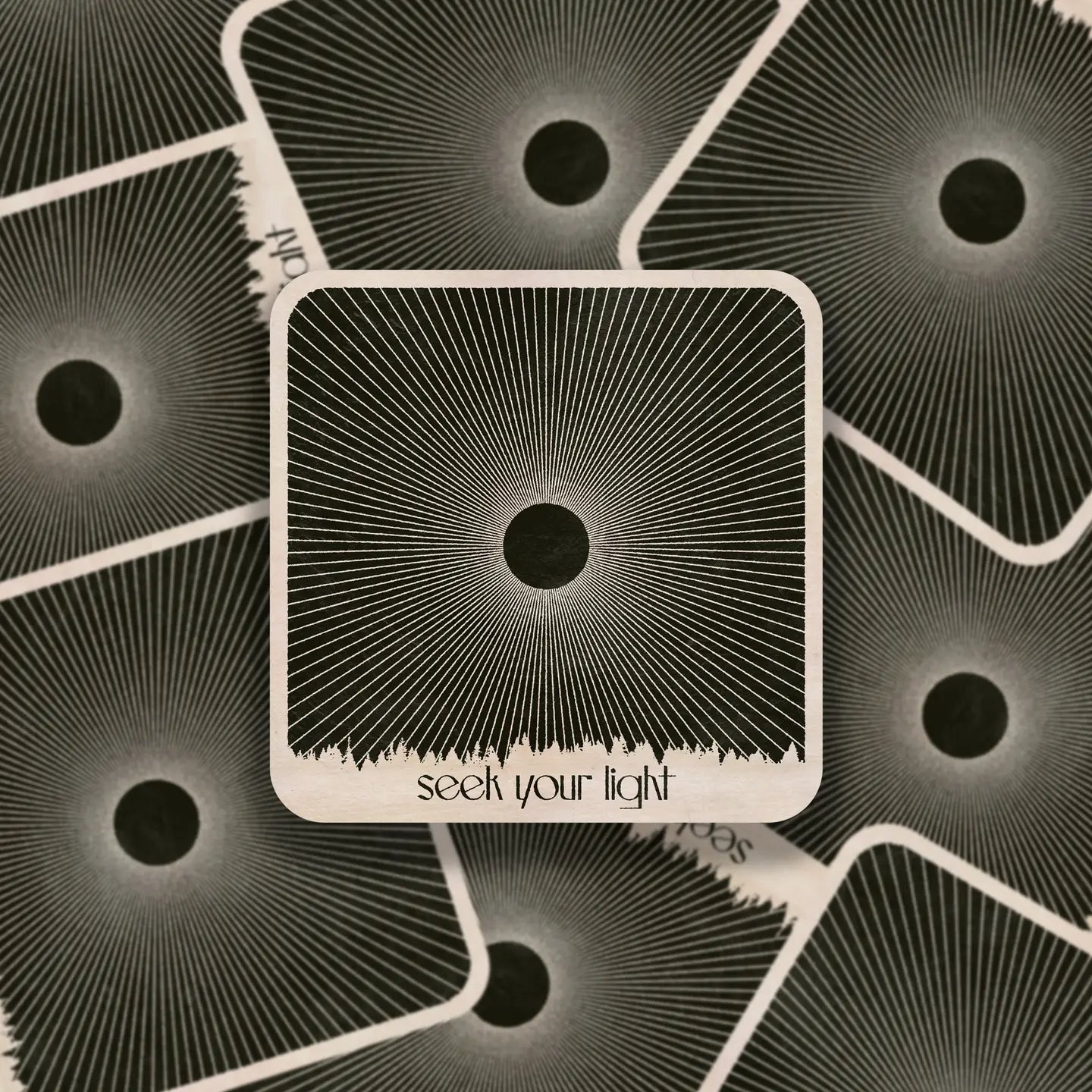 Seek Your Light Vinyl Sticker