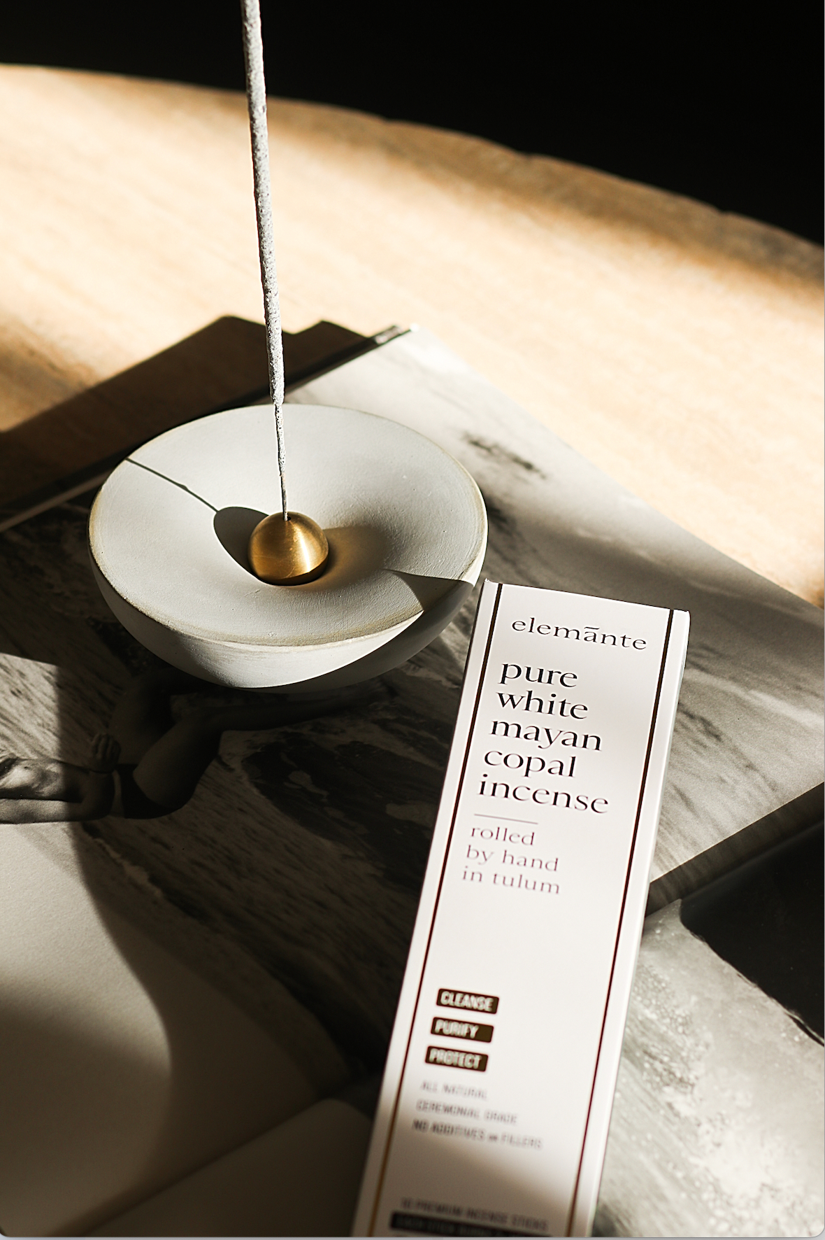 White Copal Incense Sticks (Rolled in Tulum) 20h+ burn time