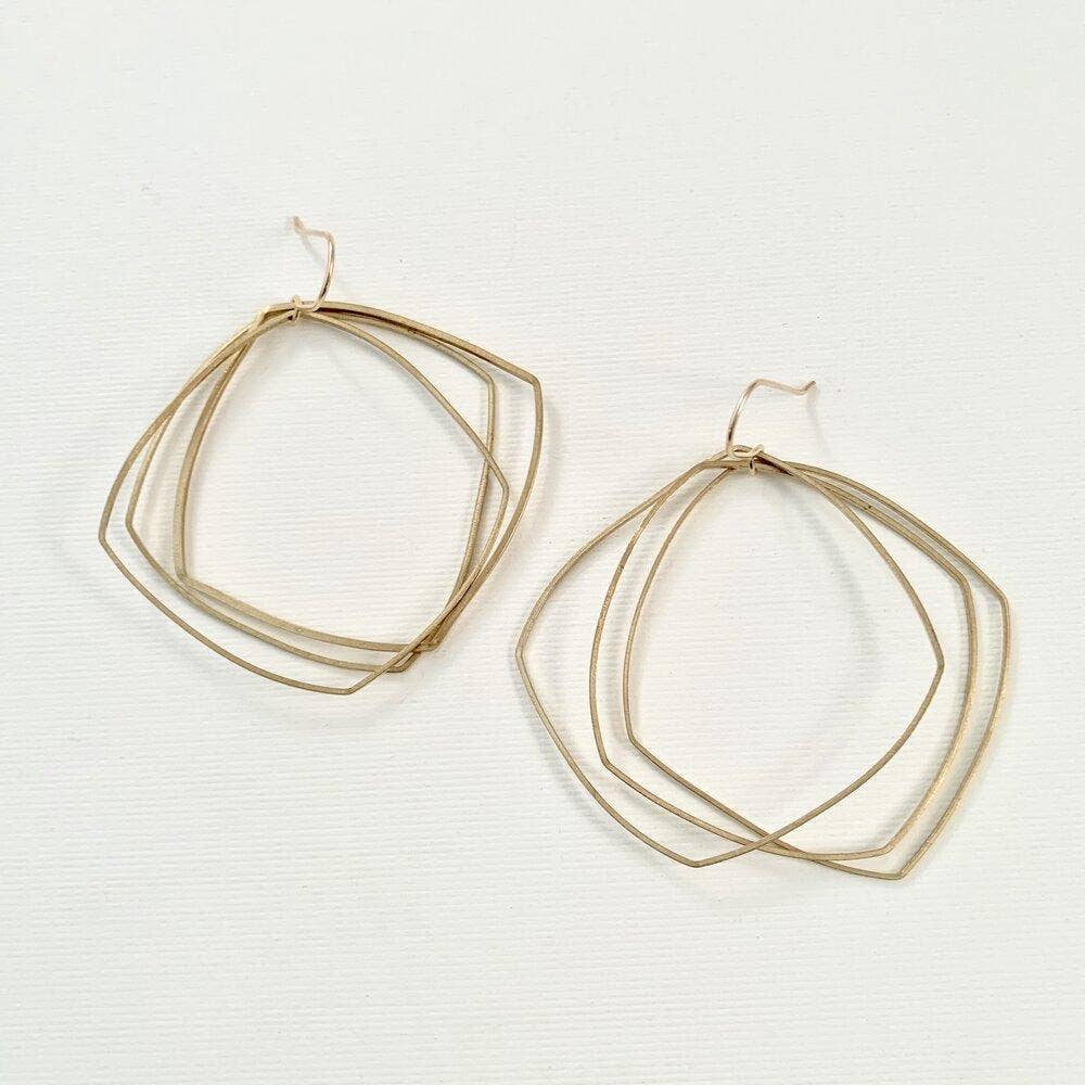 Handmade Giza Hoop Earrings