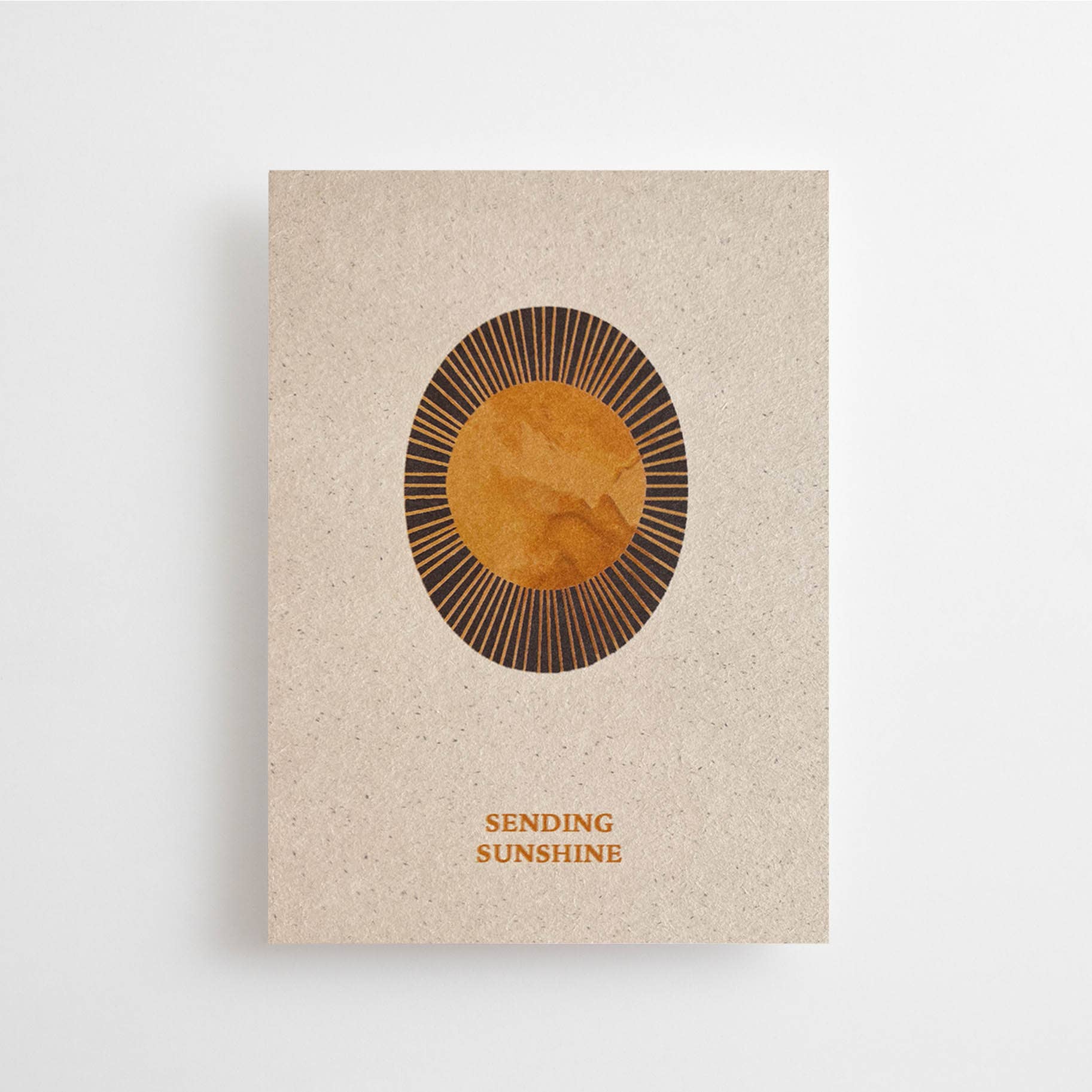 SENDING SUNSHINE - POSTCARD -