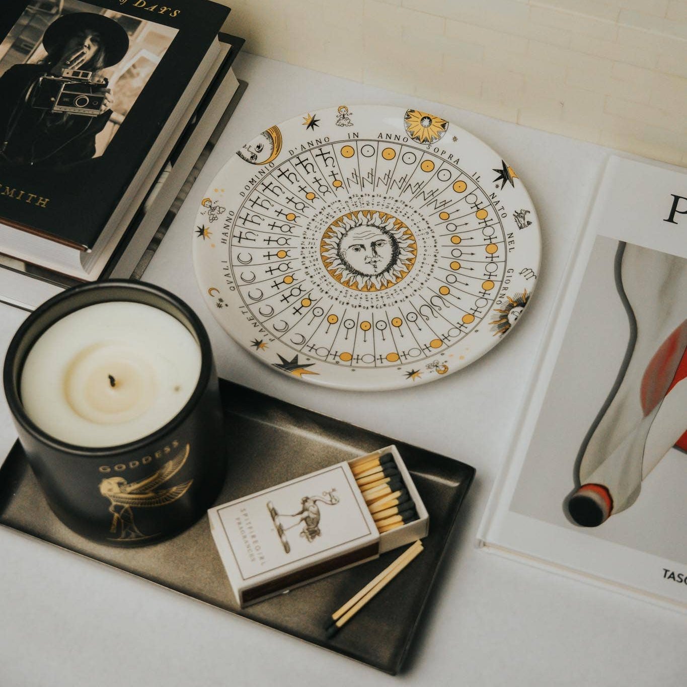 Solar Oracle Ceramic Plate