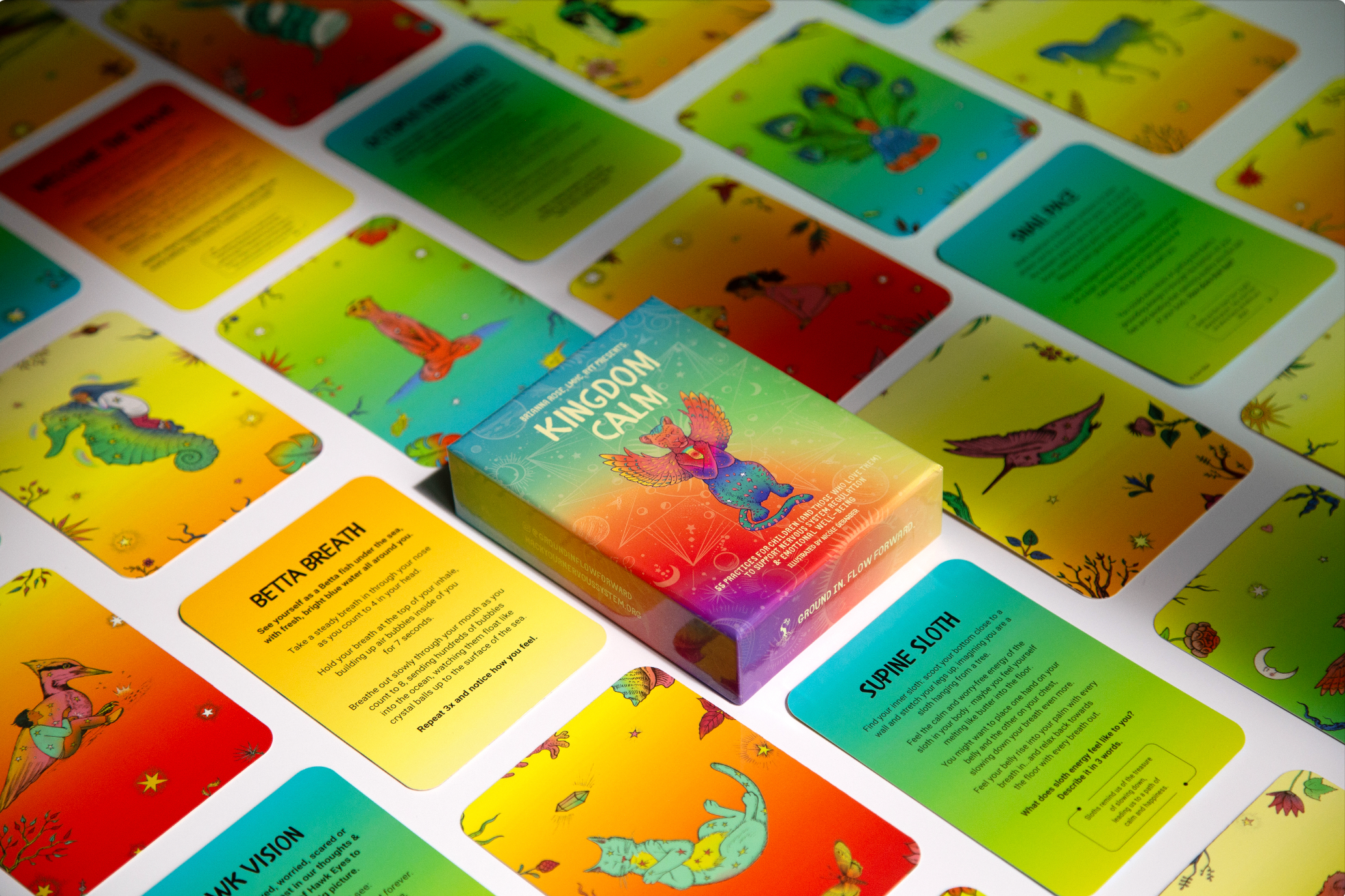 Children’s Coping Skill Card Deck - Kingdom Calm 2.0