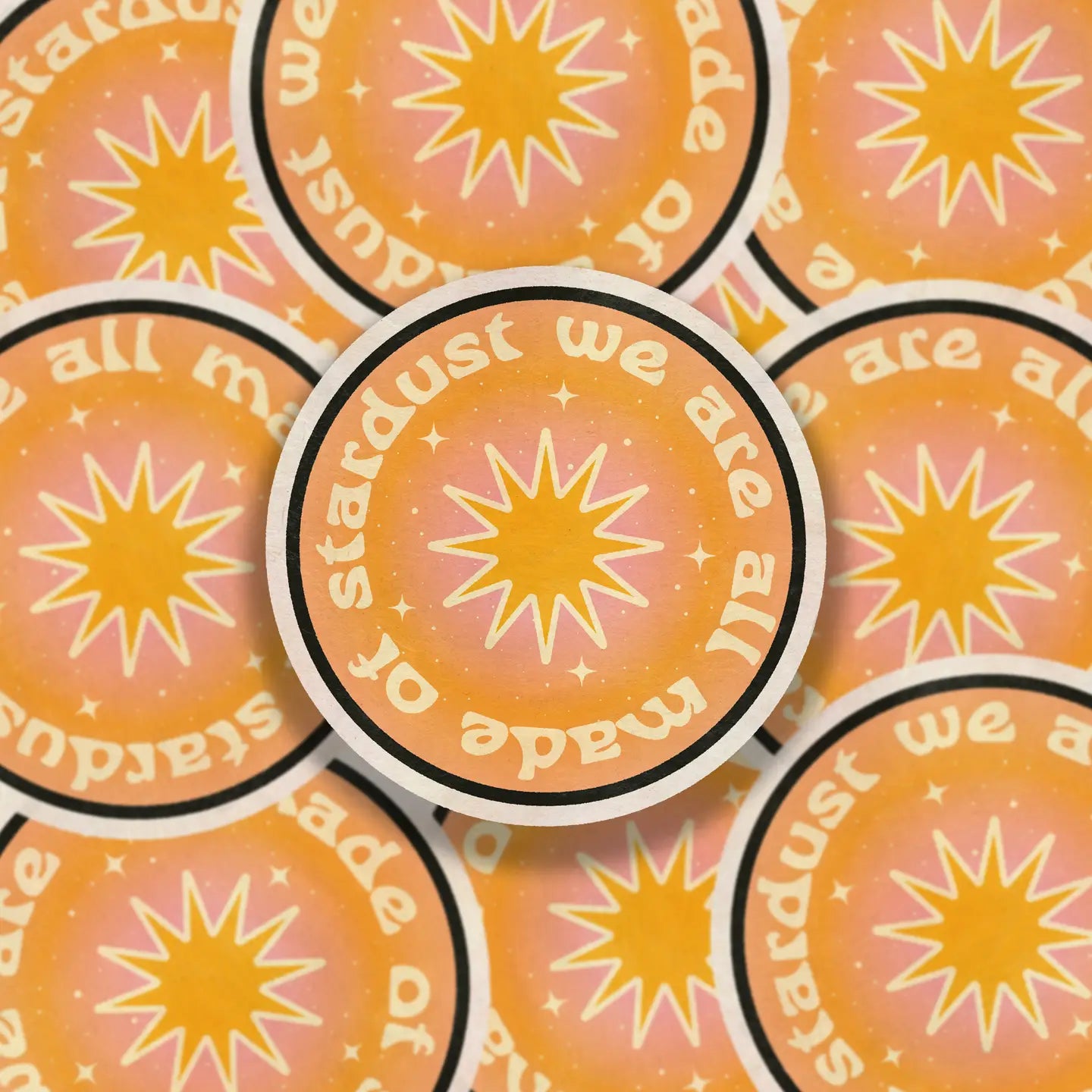 We Are All Made Of Stardust Vinyl Sticker