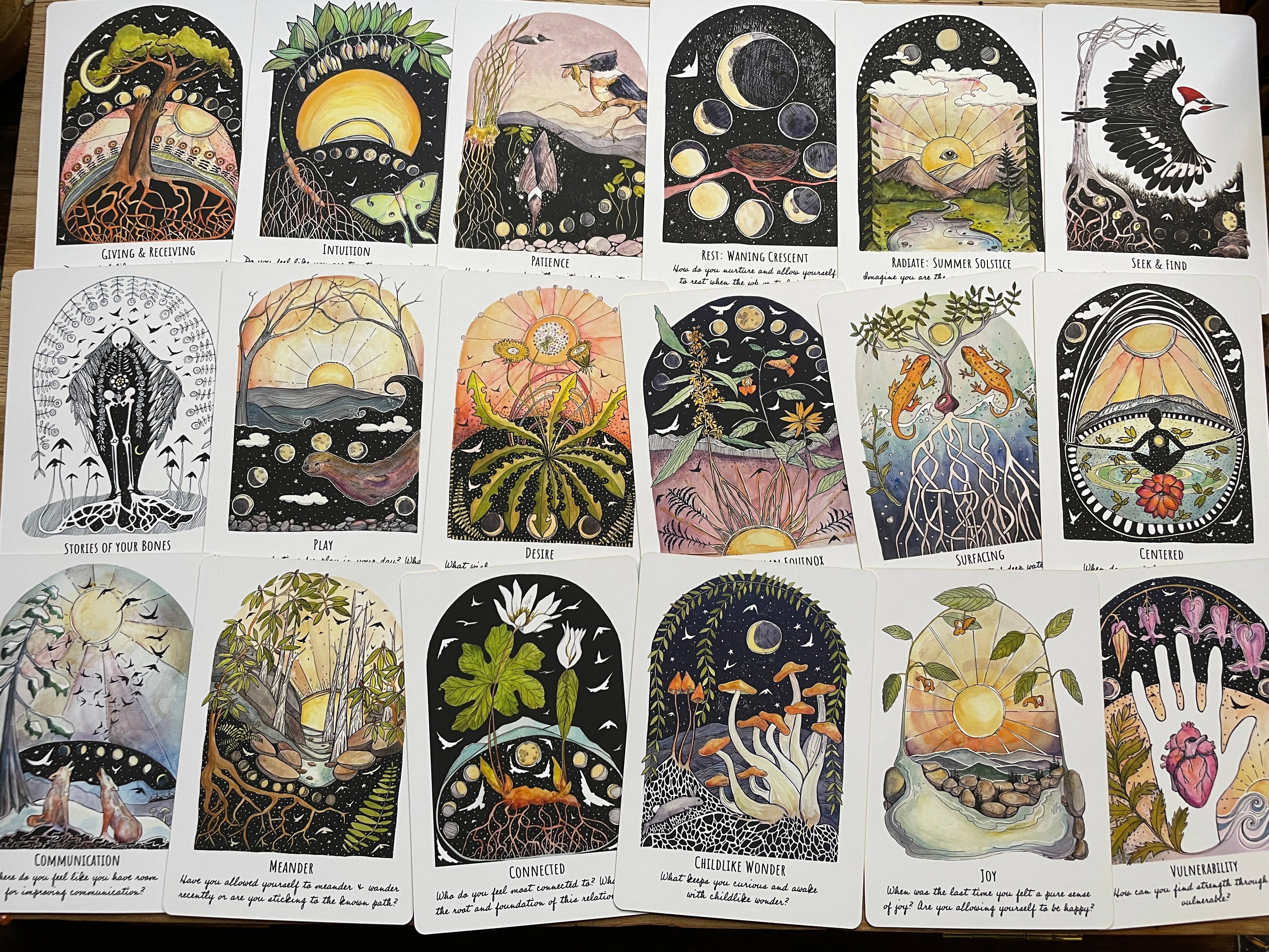 Phases and Forests Oracle Deck