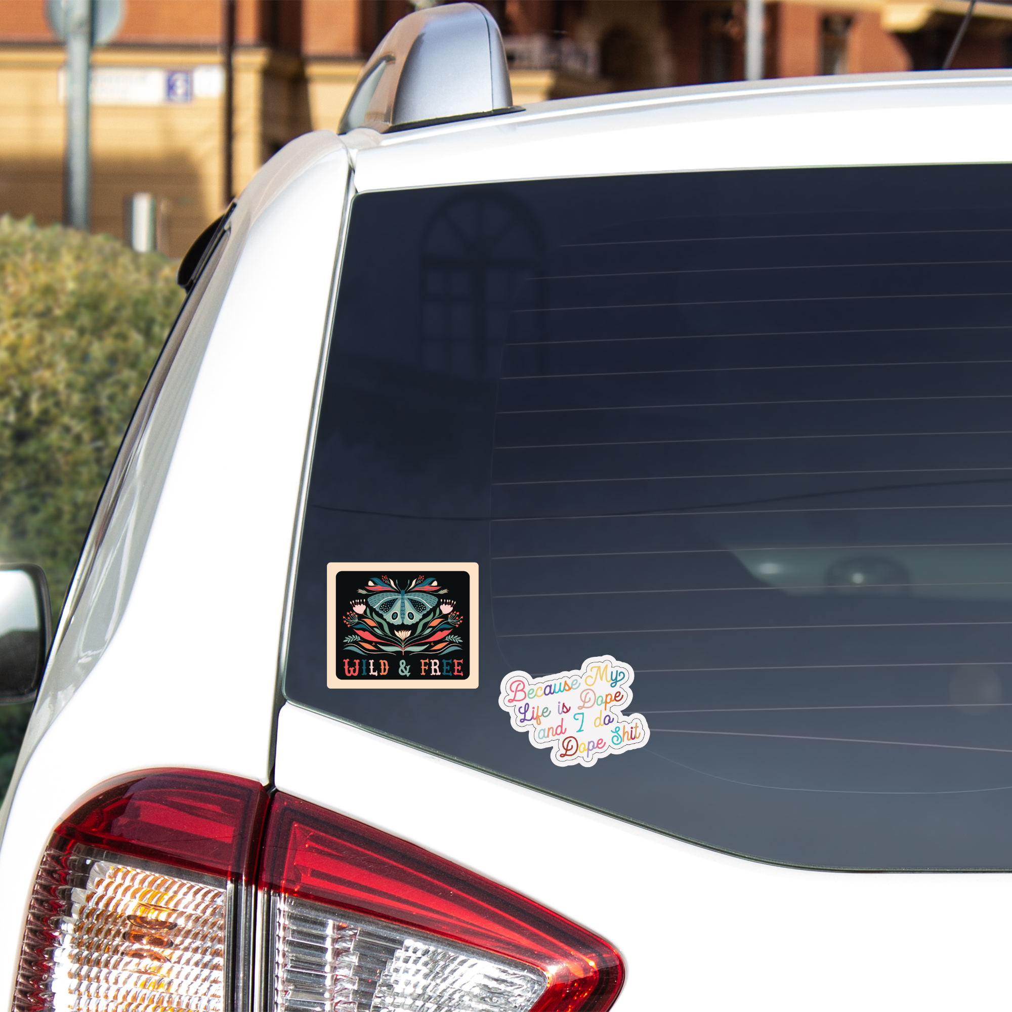 Because My Life is Dope and I Do Dope Shit Vinyl Sticker