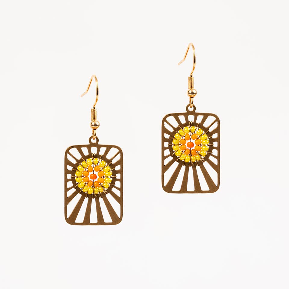 Sunburst Earrings