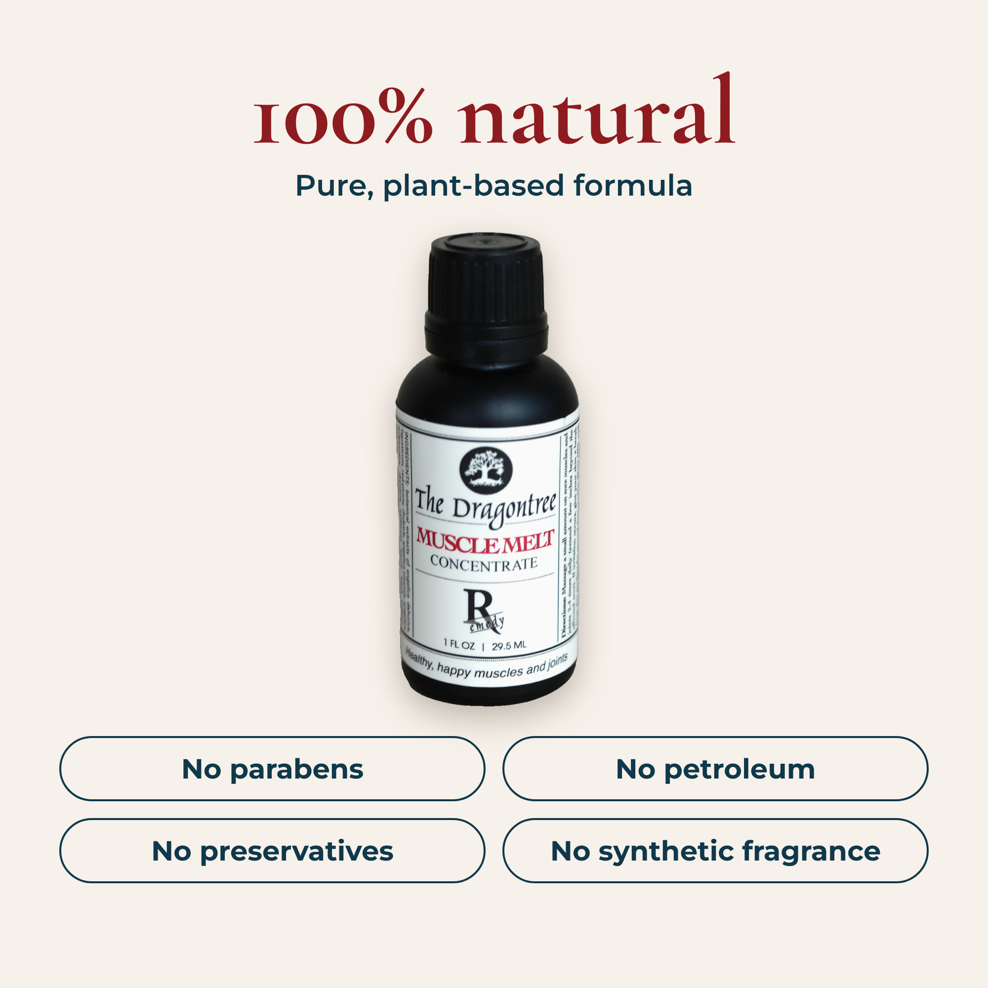 Muscle Melt Concentrate | Botanical Muscle Liniment