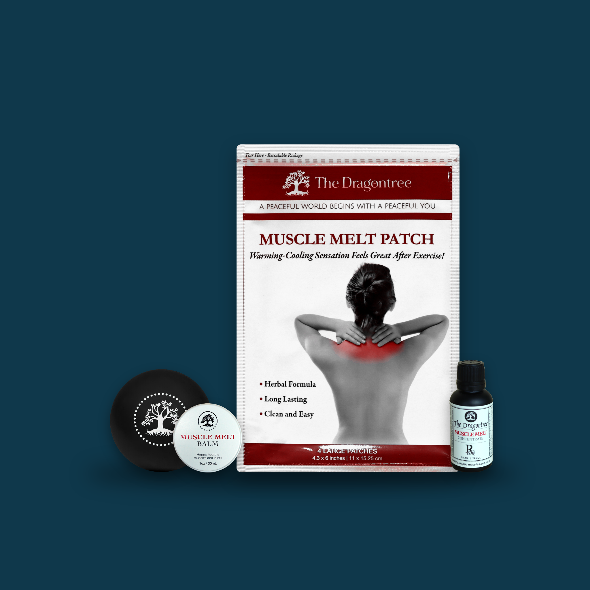 Muscle Melt Natural Pain Relief Kit
