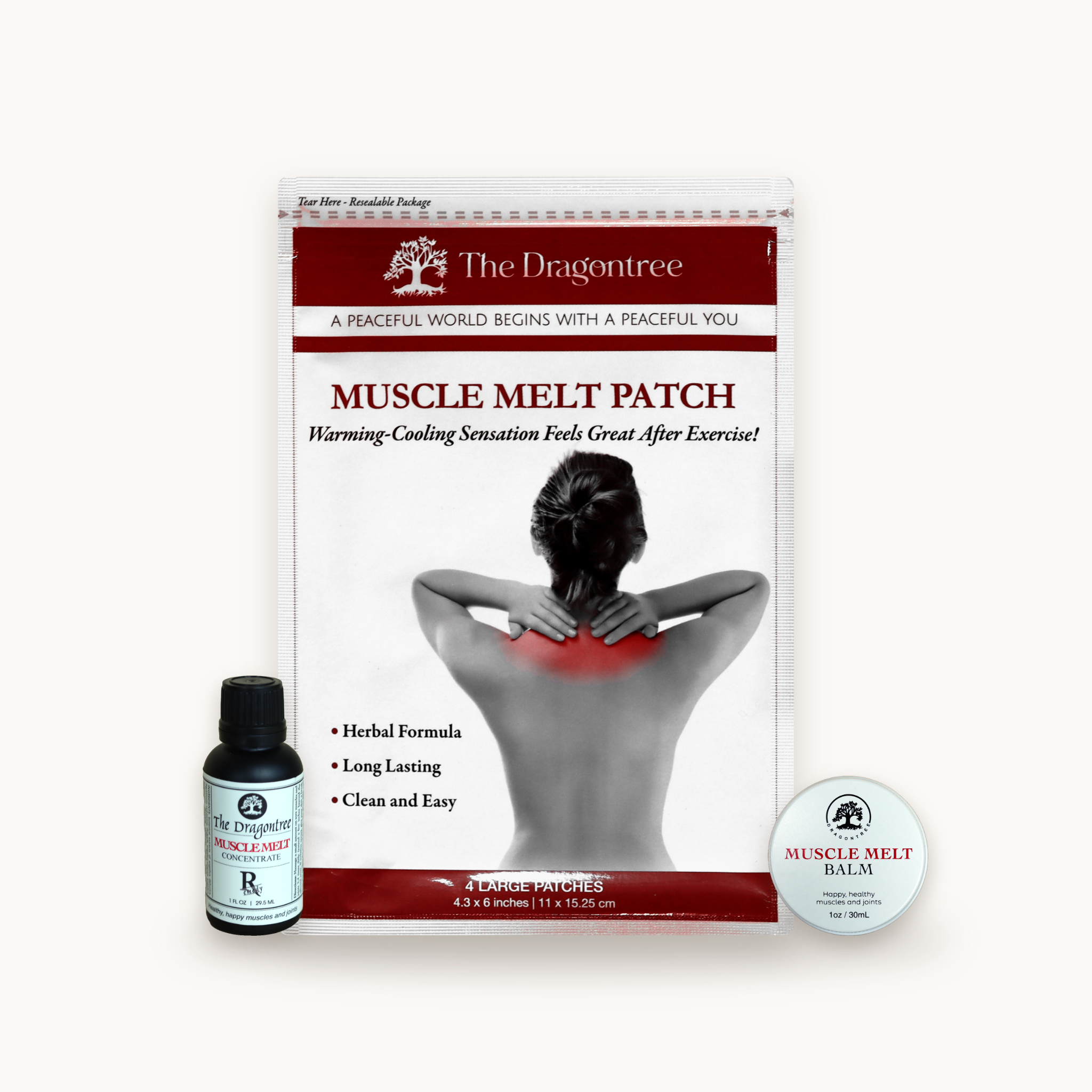 Muscle Melt Natural Pain Relief Kit