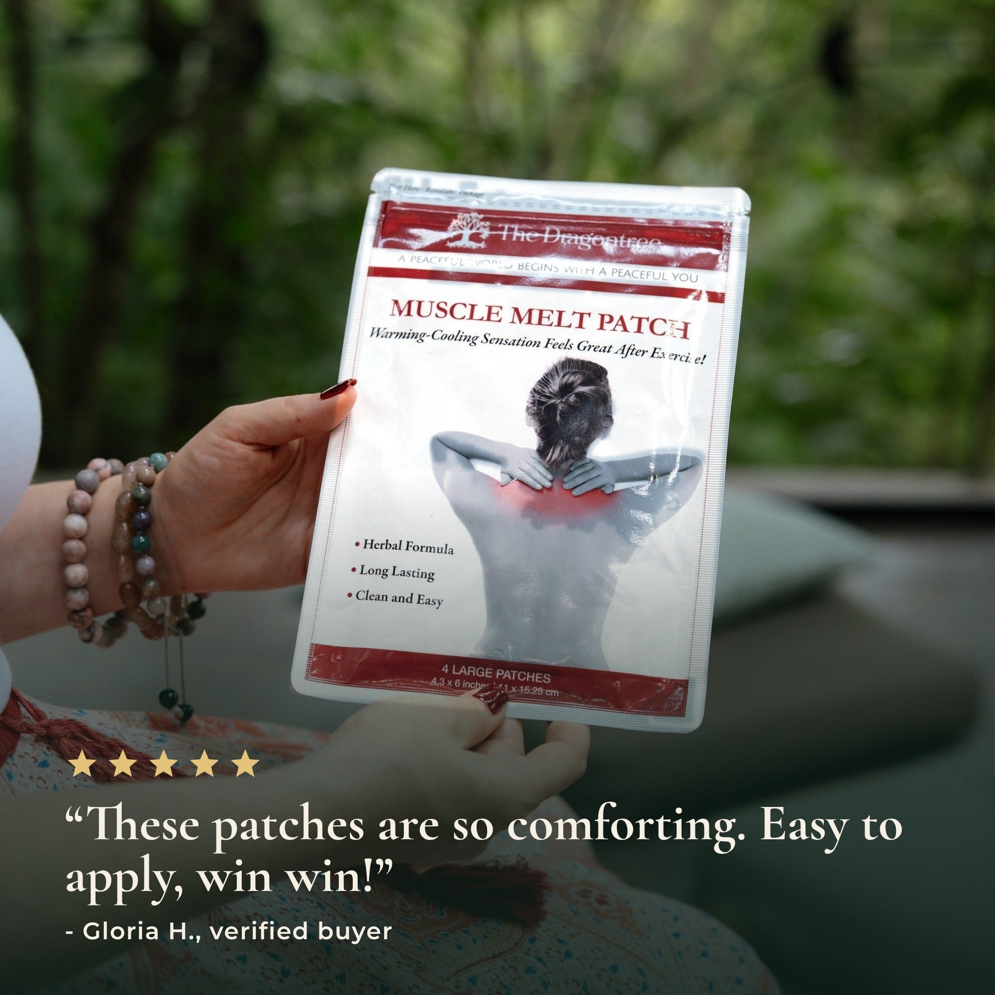 Muscle Melt Patch | Botanical Muscle Comfort Patches