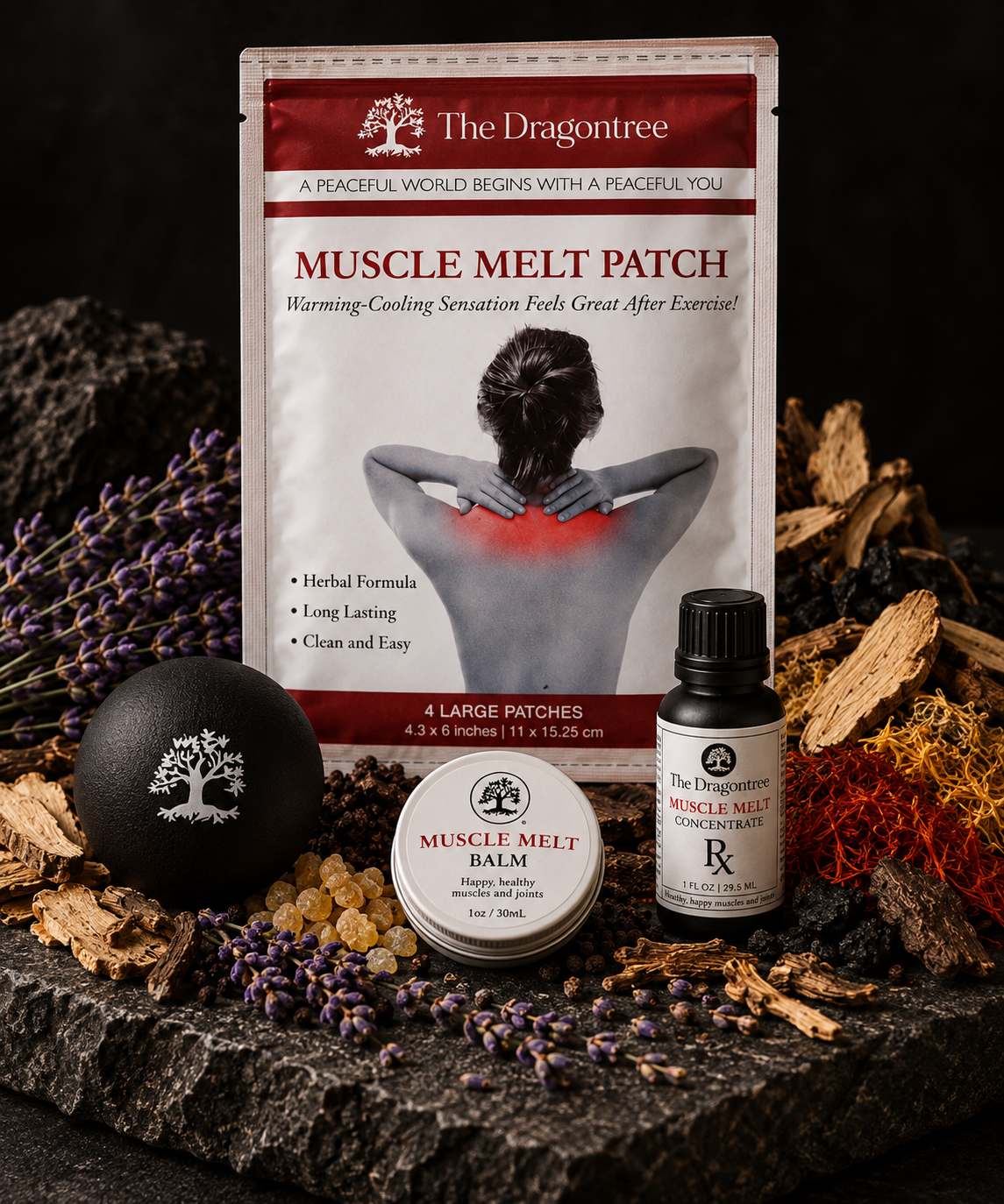 Muscle Melt Natural Pain Relief Kit